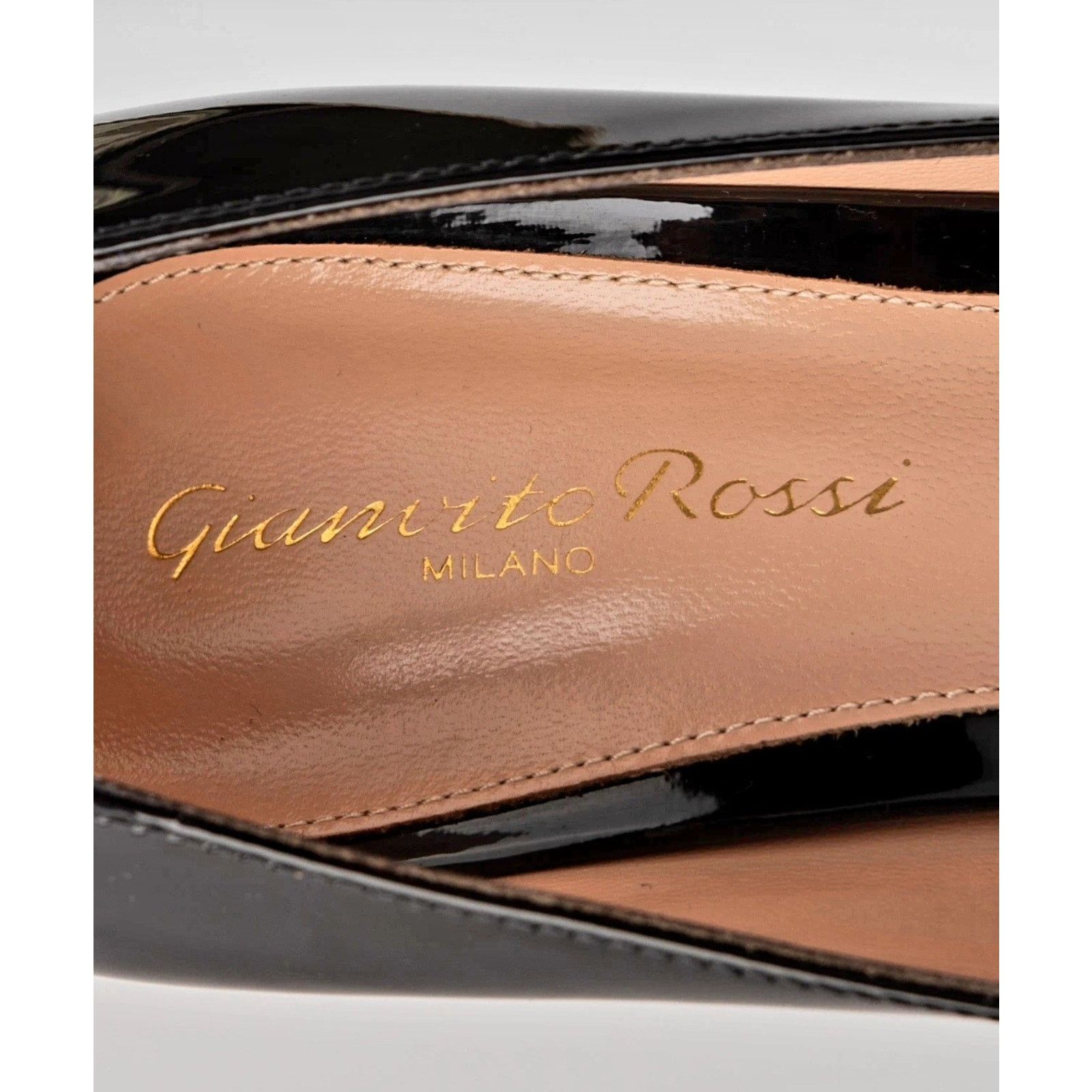 Gianvito Rossi GIANVITO ROSSI Leather Court Shoes US8.5 UK5.5 EU38.5 Size US 8.5 / IT 38.5 - 4 Thumbnail