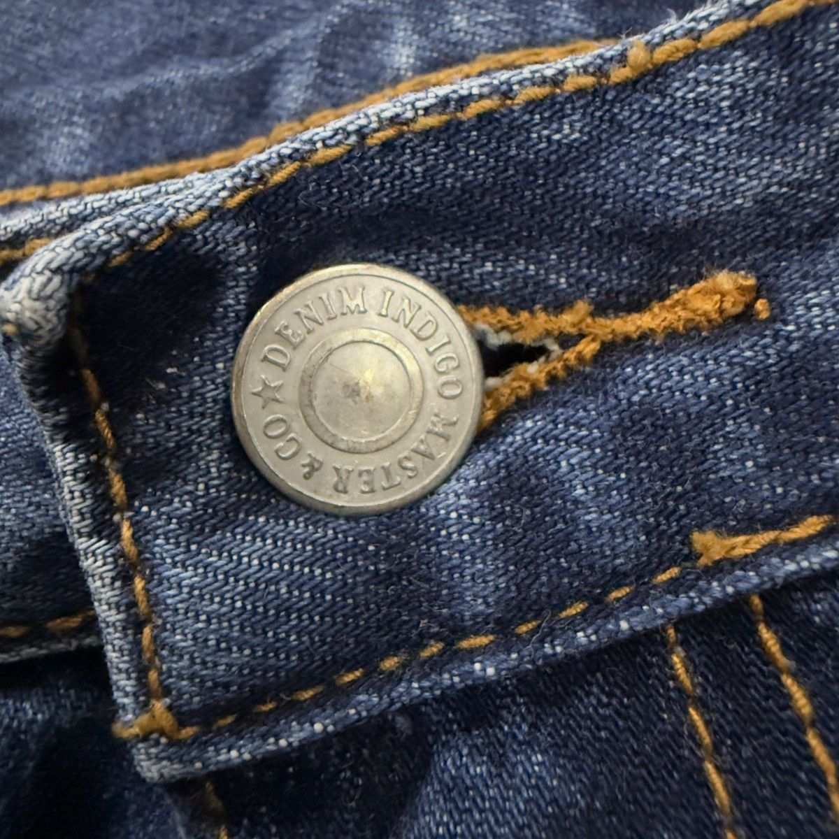 Studio D'Artisan Vintage 80s Japanese Raw Denim Indigo Master Selvage Size US 30 / EU 46 - 10 Thumbnail