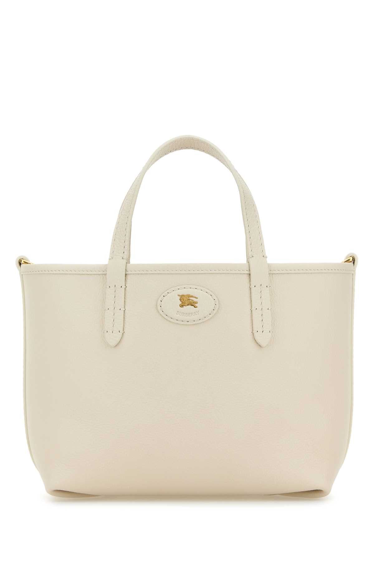 Burberry Ivory Mini Bloomsbury Reversible Handbag Size ONE SIZE - 1 Thumbnail