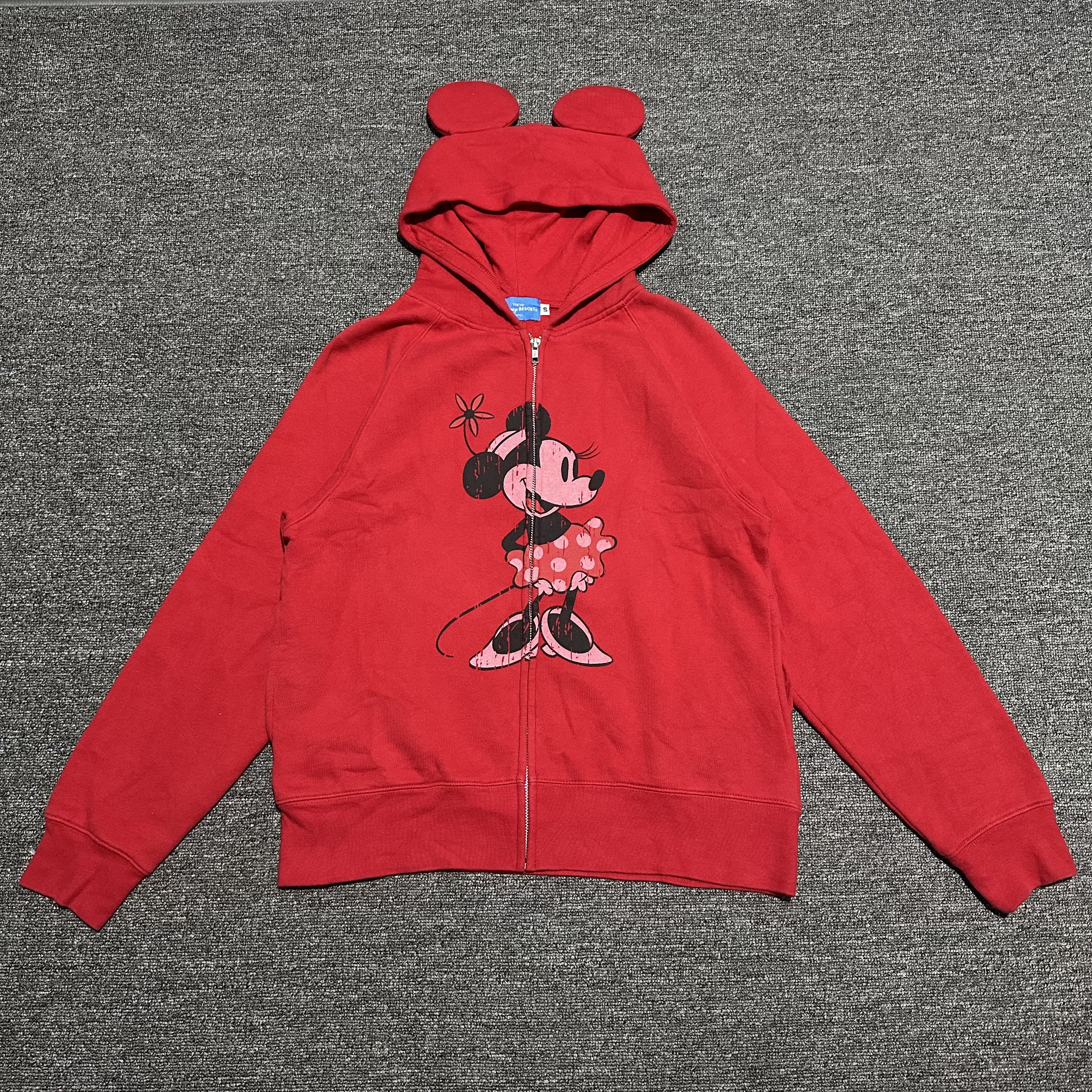 Disney × Mickey Mouse Tokyo Disney Resort Mickey Ears Hoodie Size US S / EU 44-46 / 1 - 1 Thumbnail