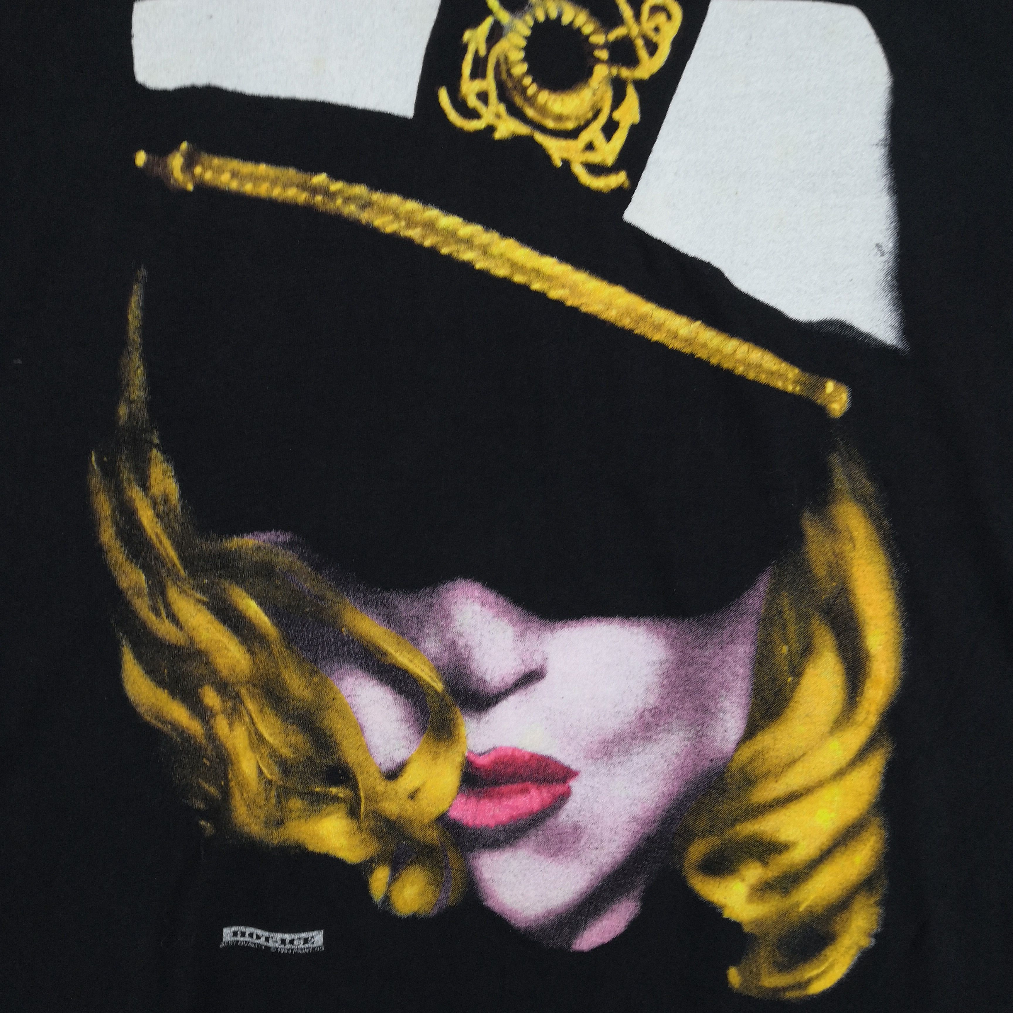 Band Tees Vintage 90s Madonna T-Shirt Sex Bad Girl The Girlie 56789 Size US XL / EU 56 / 4 - 4 Thumbnail