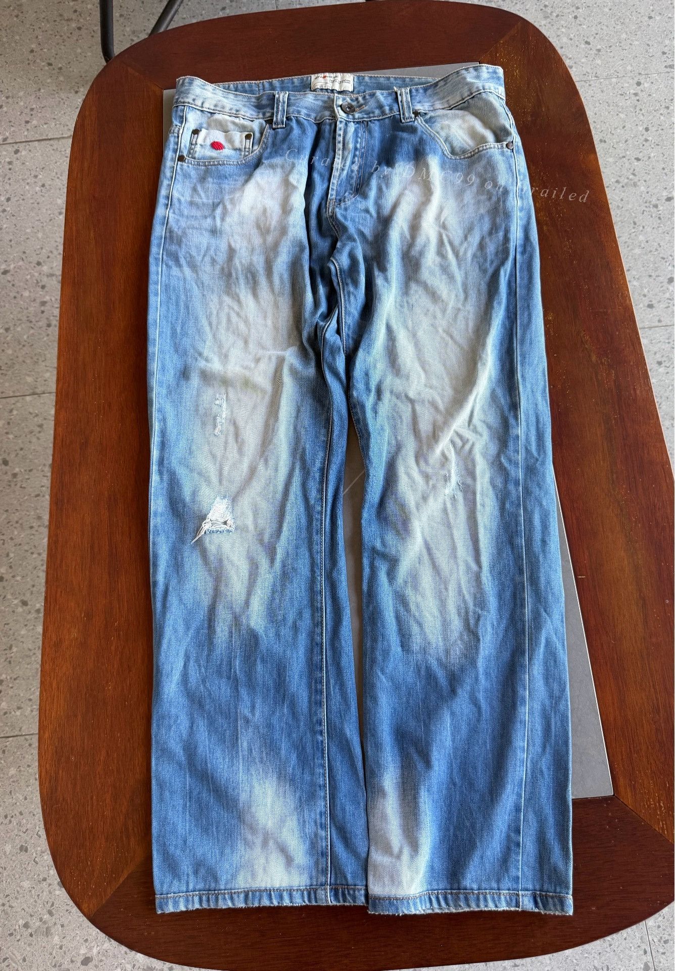 Energie Energie Italian Heavy Washed Jeans Size US 36 / EU 52 - 1 Thumbnail