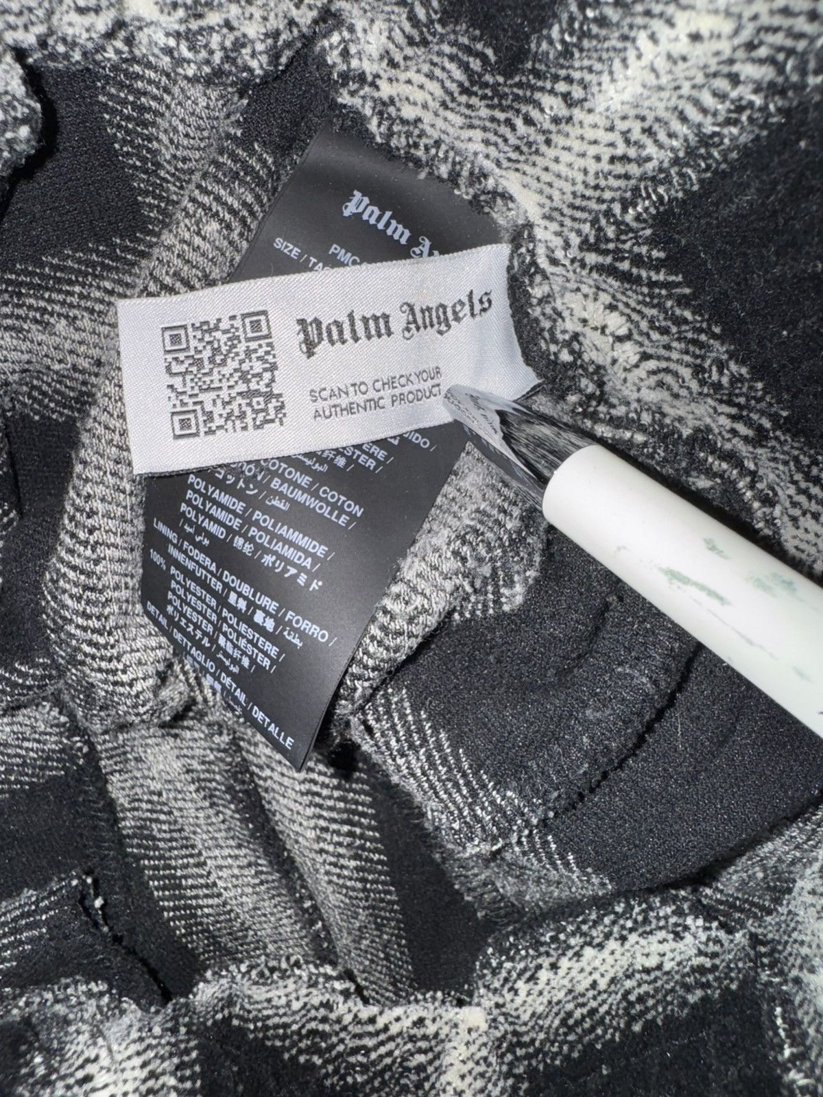 Palm Angels Palm Angels Checkered Joggers Size XS Size US 34 / EU 50 - 6 Thumbnail