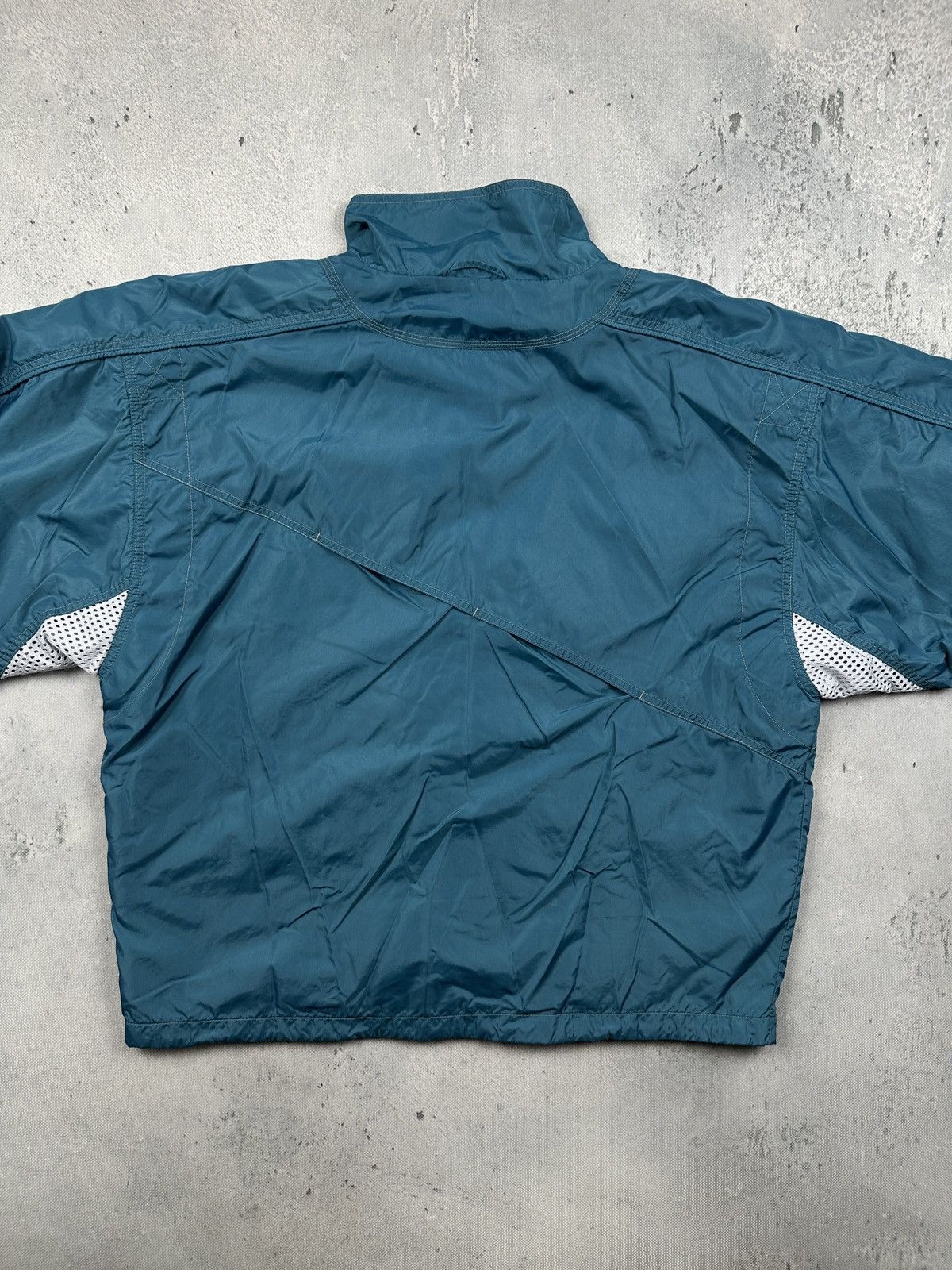 Nike Vintage Nike Cross Training Teal Mesh Lined Windbreaker 90s Size US L / EU 52-54 / 3 - 2 Thumbnail