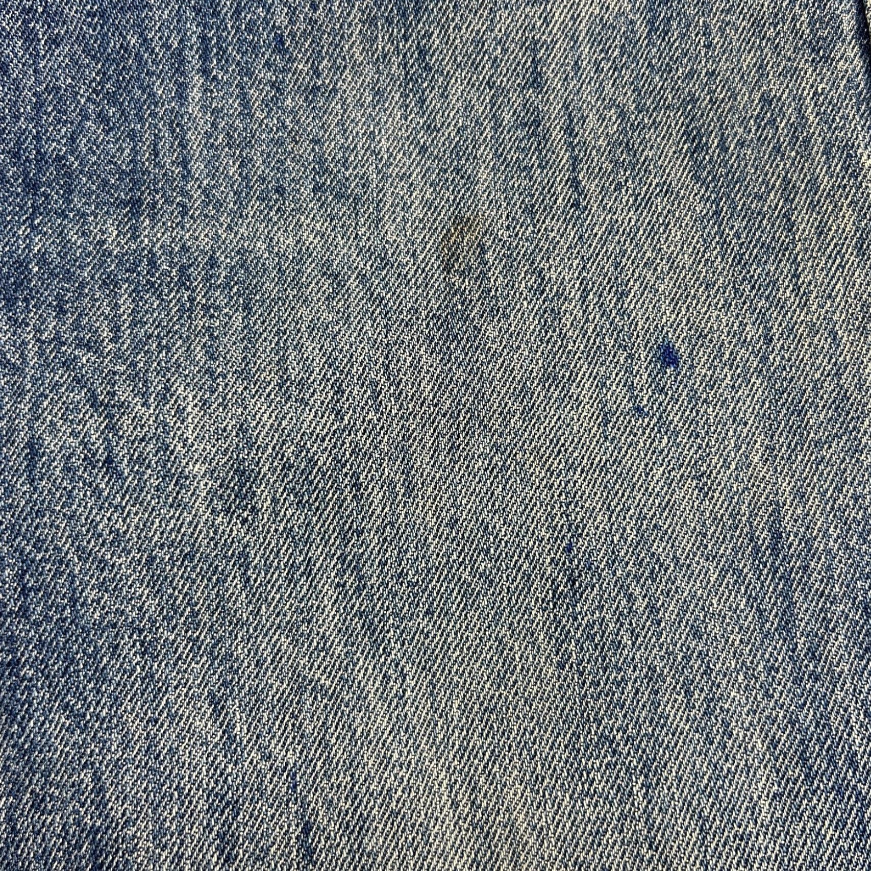 Levi's VINTAGE Levi's 501 Jeans Mens 34x30 Blue Straight Regular Fit Medium Wash Distressed Button Fly Cotton Denim Inseam 30 Size US 34 / EU 50 - 3 Thumbnail