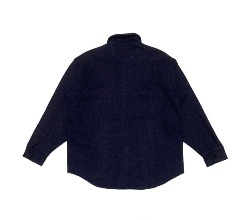 Flannel Vintage Melton Wool Flannel Shirt Jacket Size US M / EU 48-50 / 2 - 4 Thumbnail