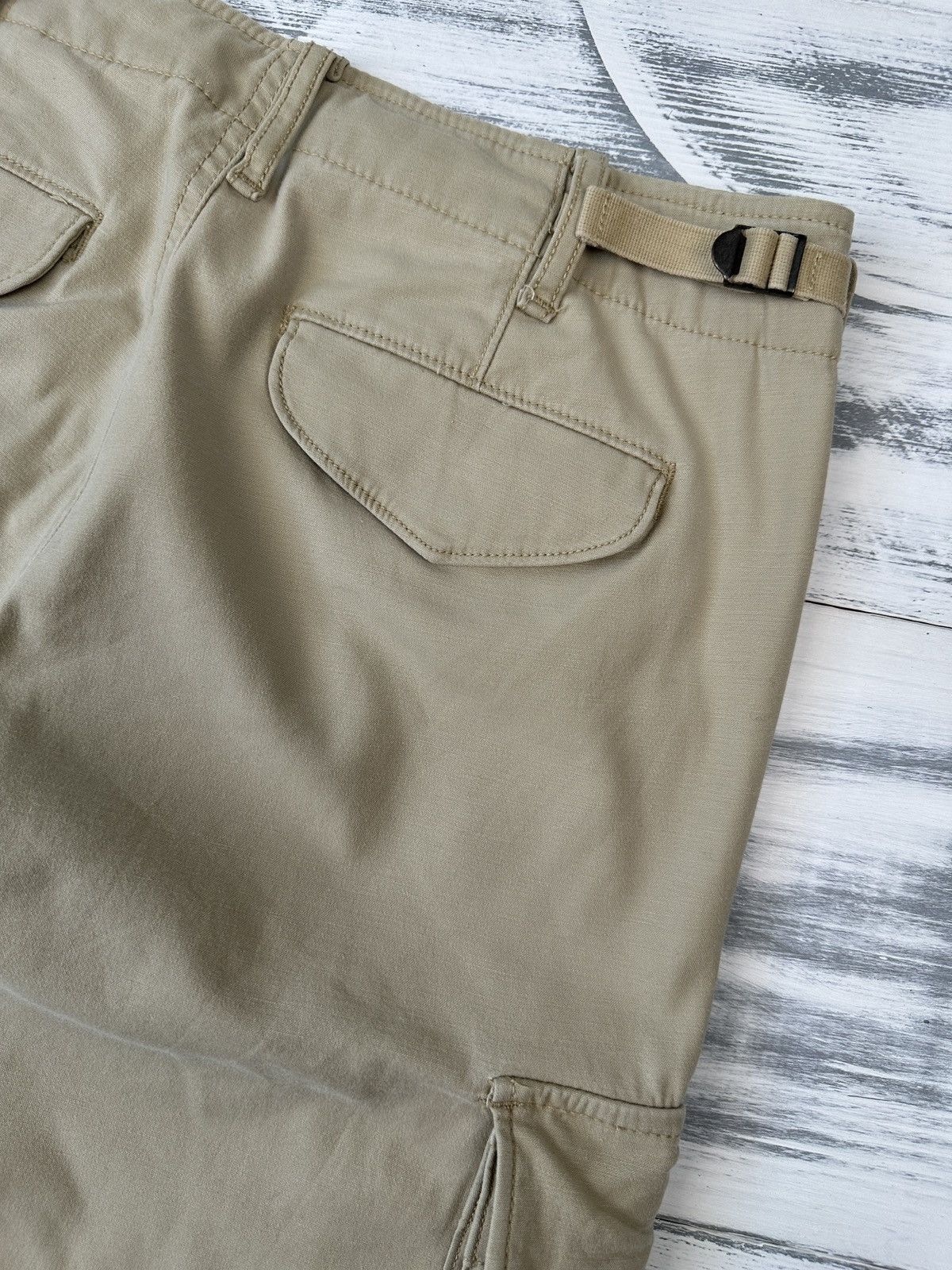 Denim & Supply Ralph Lauren DENIM & SUPPLY RALPH LAUREN Cargo Pants Women’s Beige sz 26 Size 26" / US 2 / IT 38 - 8 Thumbnail