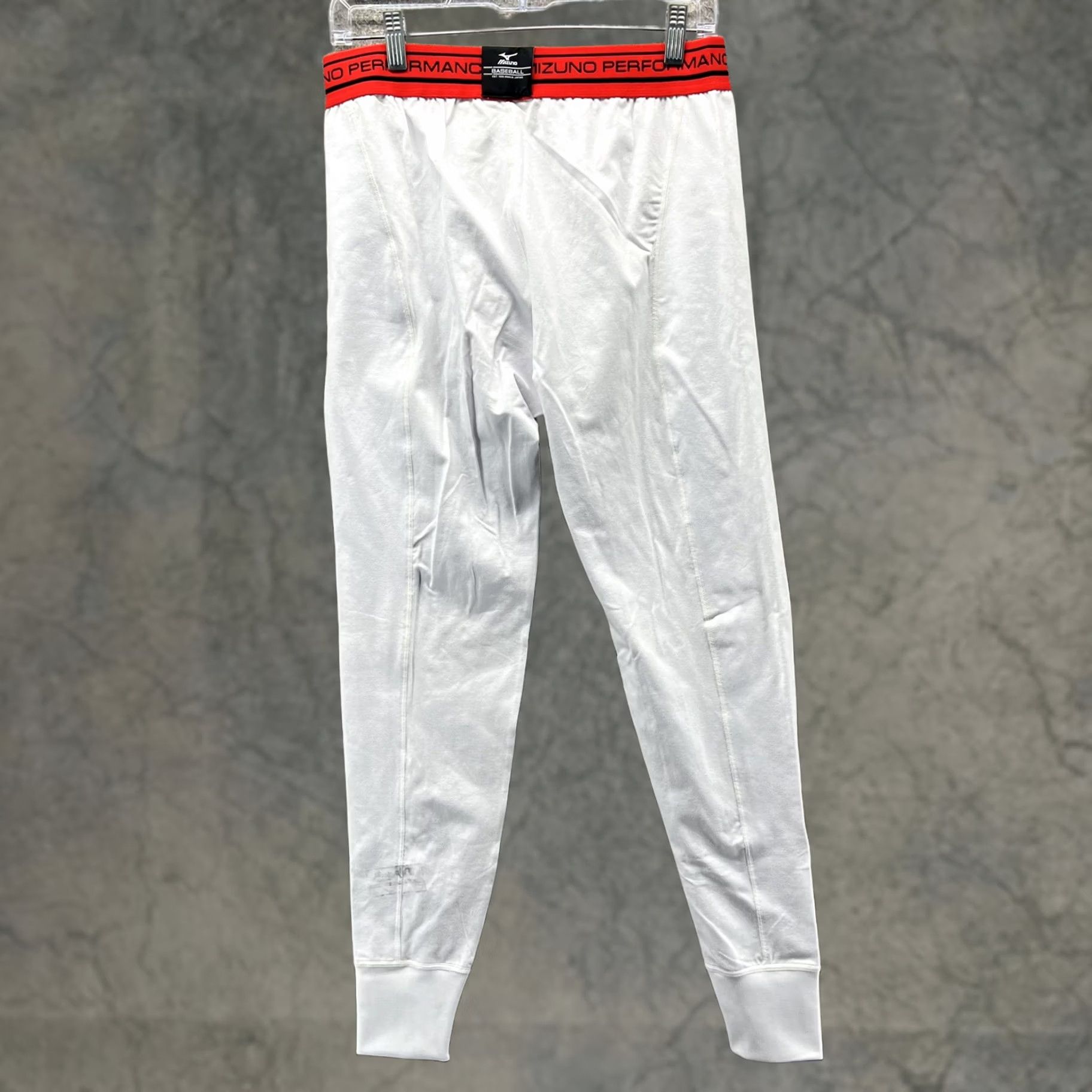 Mizuno Mizuno Pants Mens XL White Performance Baseball Thermal Base Layer Long Johns Regular Underwear Sports Stretch Jersey1 Size US 36 / EU 52 - 1 Thumbnail