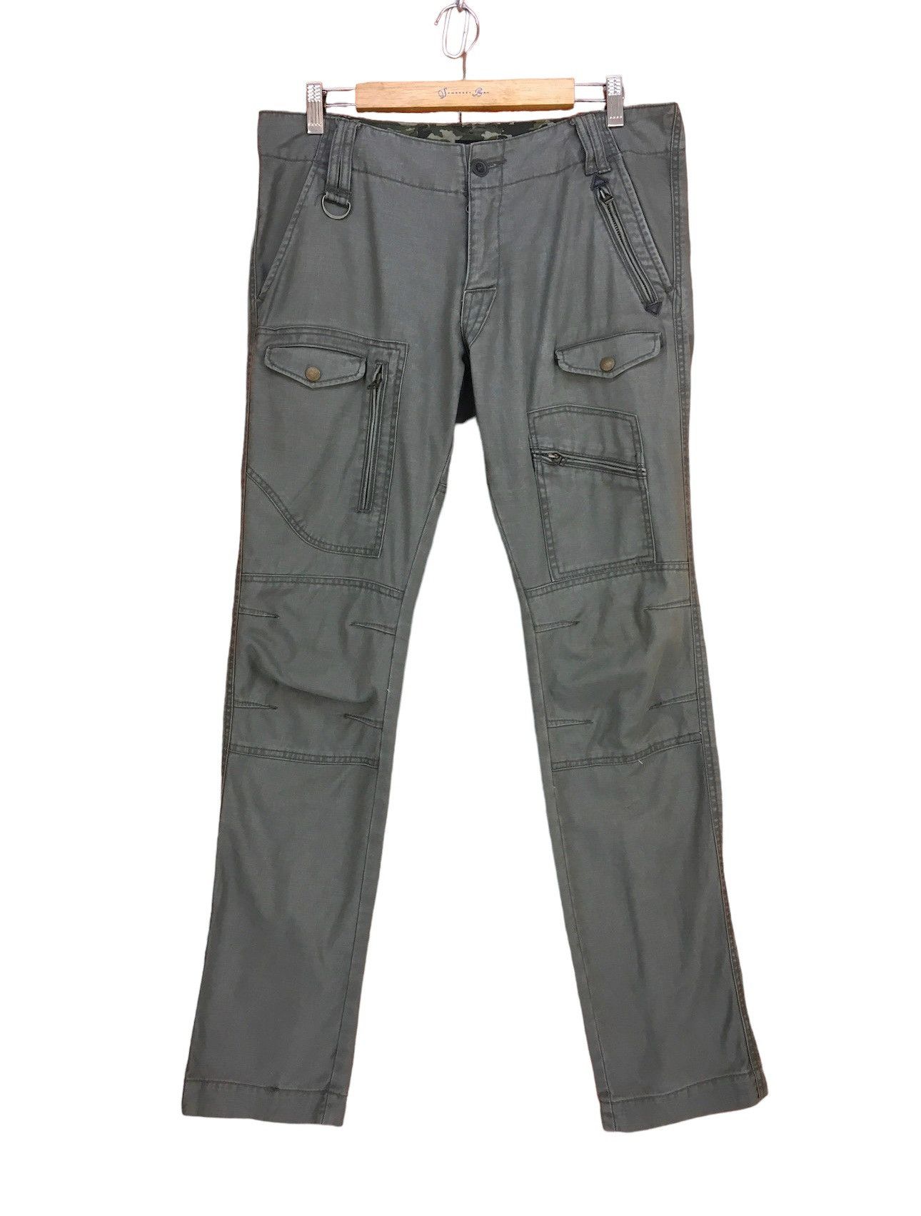 Morgan Homme MORGAN HOMME Military Tactical Urban Cargo Pants Size US 34 / EU 50 - 1 Thumbnail