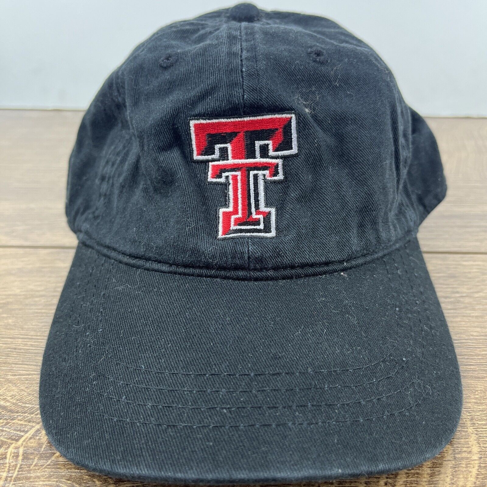 Other Texas Tech Hat Red Raiders Black Hat Adjustable Adult Size H Size ONE SIZE - 2 Thumbnail