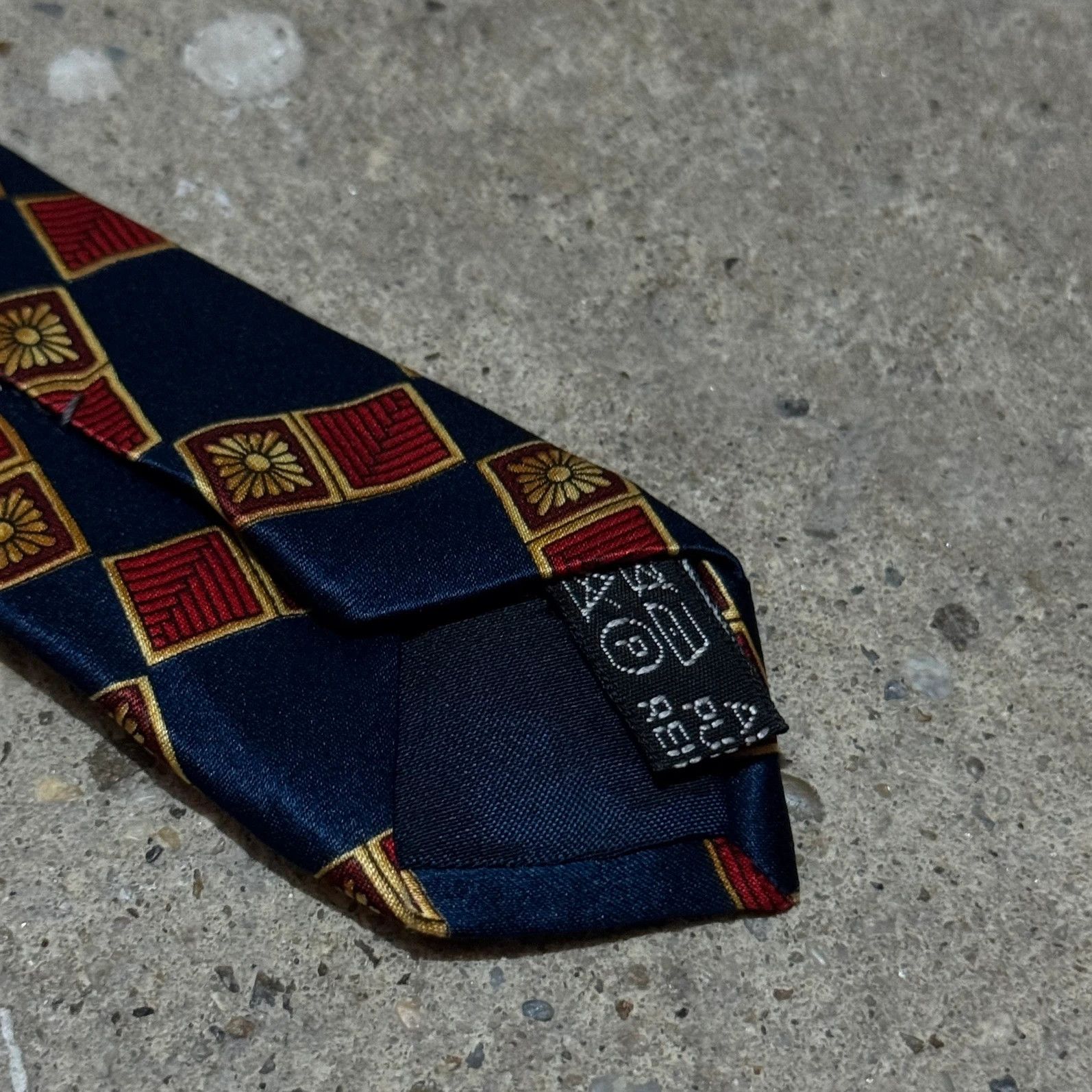 Lanvin Vintage Lanvin geometric silk tie Size ONE SIZE - 5 Thumbnail