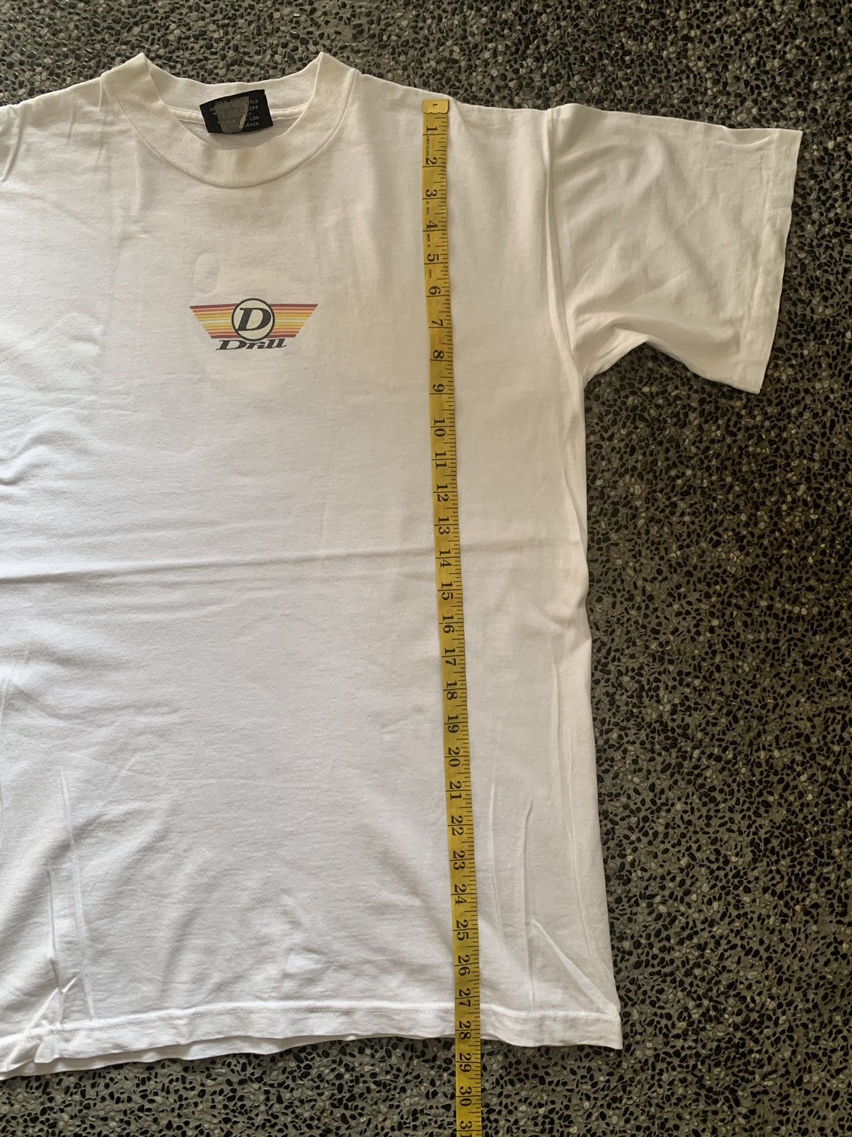 Vintage Vintage 90s Drill Streetwear Skate Surf T shirt Size US M / EU 48-50 / 2 - 9 Thumbnail
