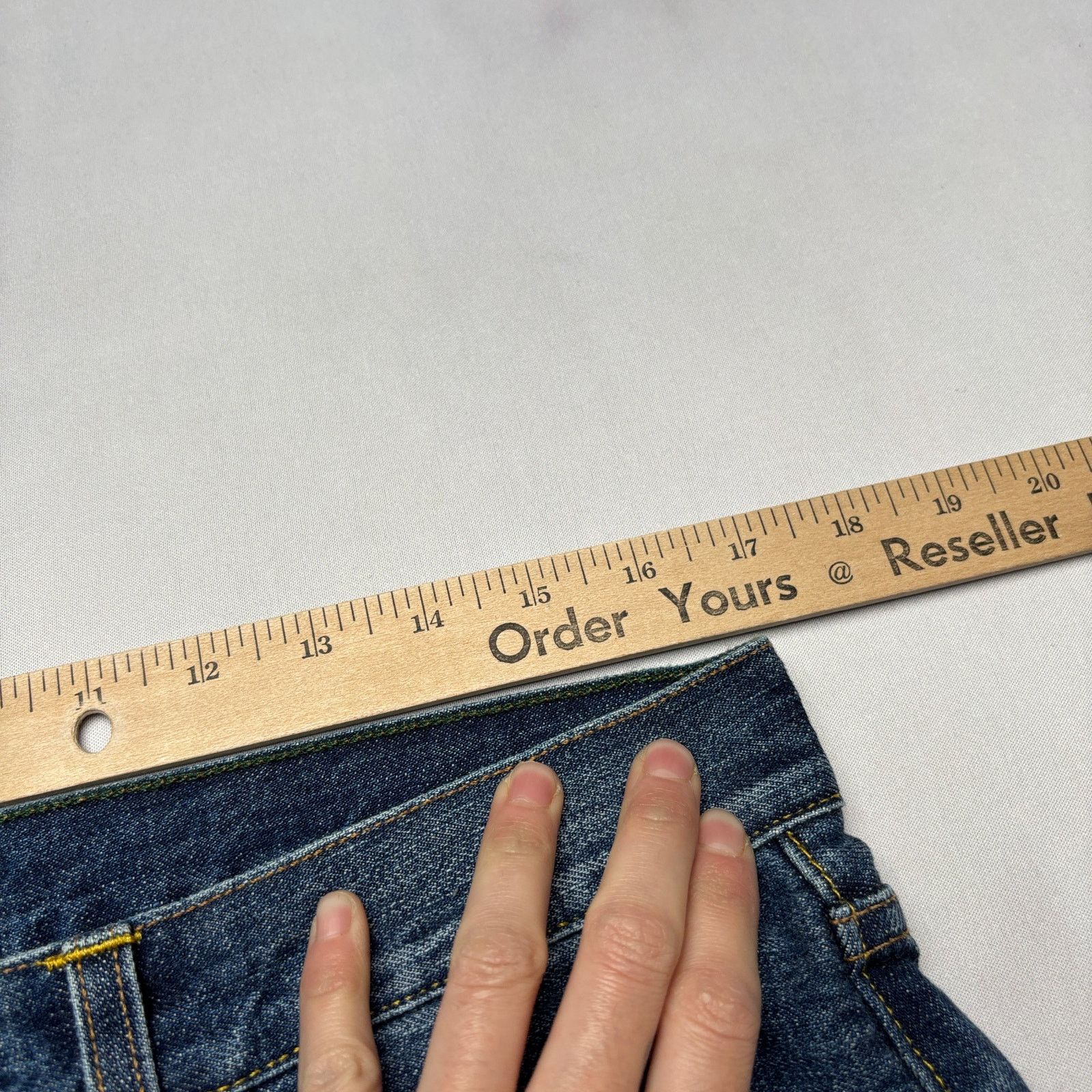 Sid Mashburn $325 Sid Mashburn Japanese Selvedge Indigo Jeans 33x30 Size US 33 - 7 Thumbnail
