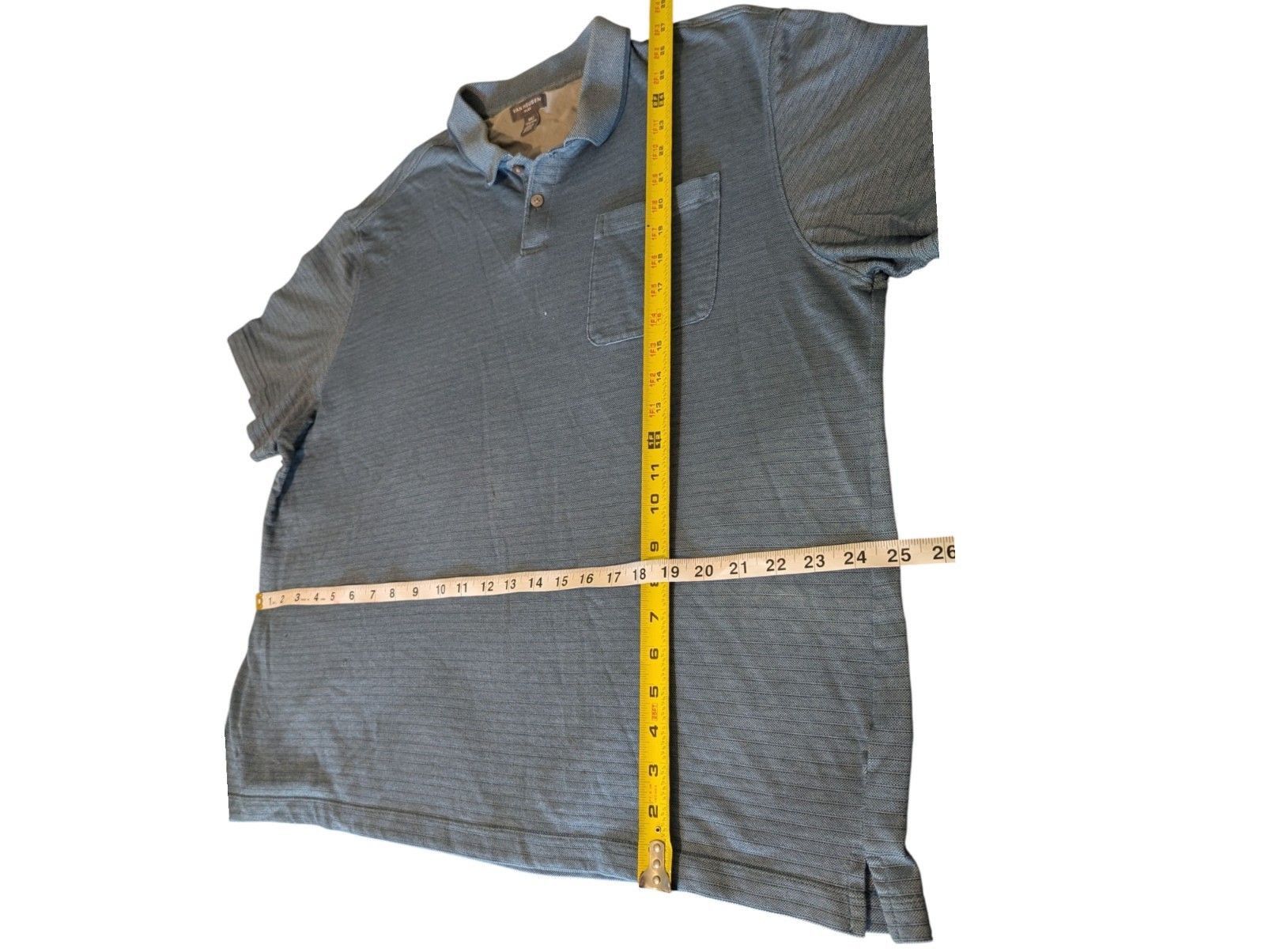 Van Heusen Van Heusen Flex Shirt Mens XXL Emerald Green Polo Golf Size US XXL / EU 58 / 5 - 6 Thumbnail