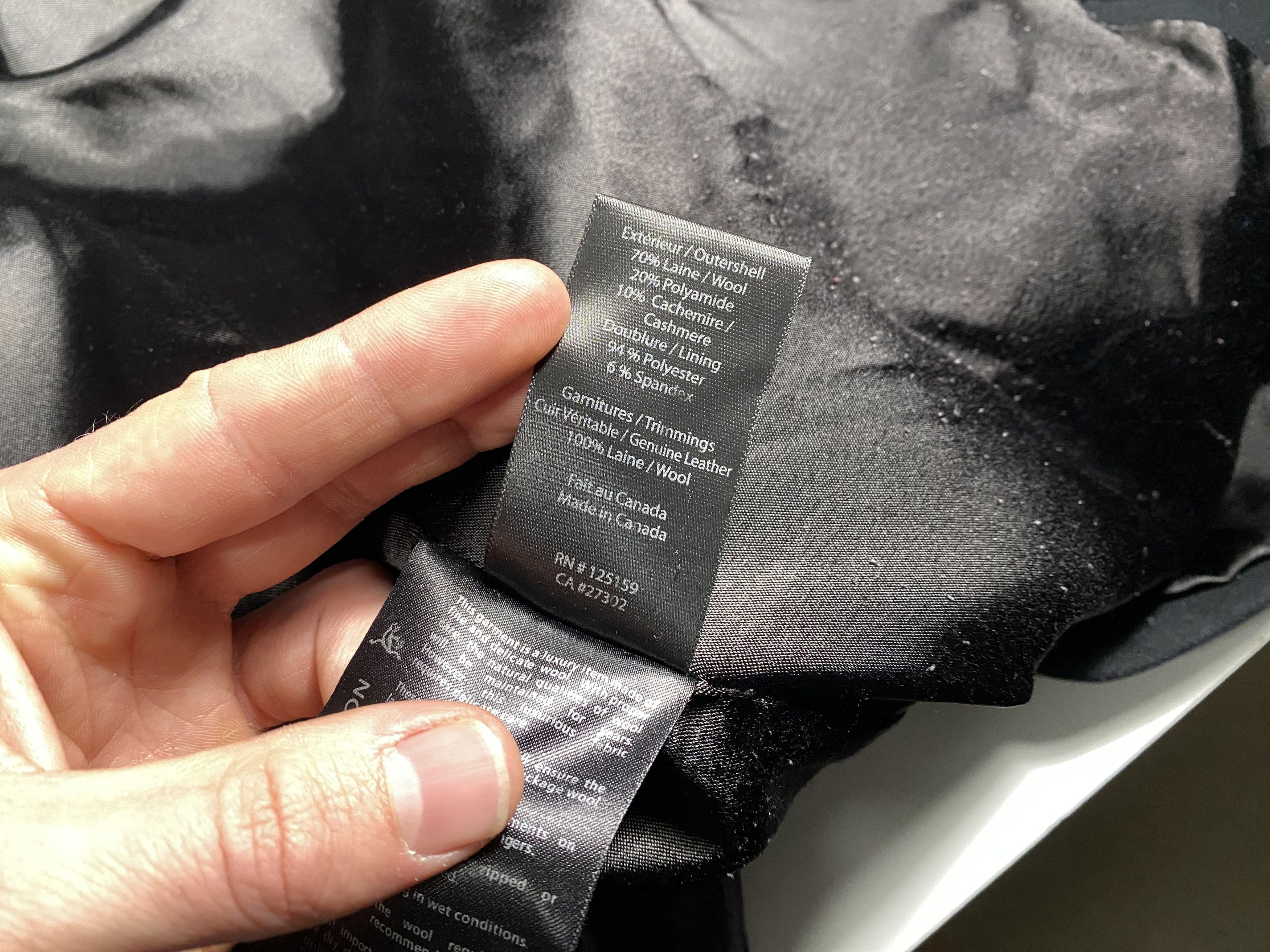 Mackage Mackage for Holt Renfrew 2in1 Wool Long Coat Size 42 Size US L / EU 52-54 / 3 - 10 Thumbnail