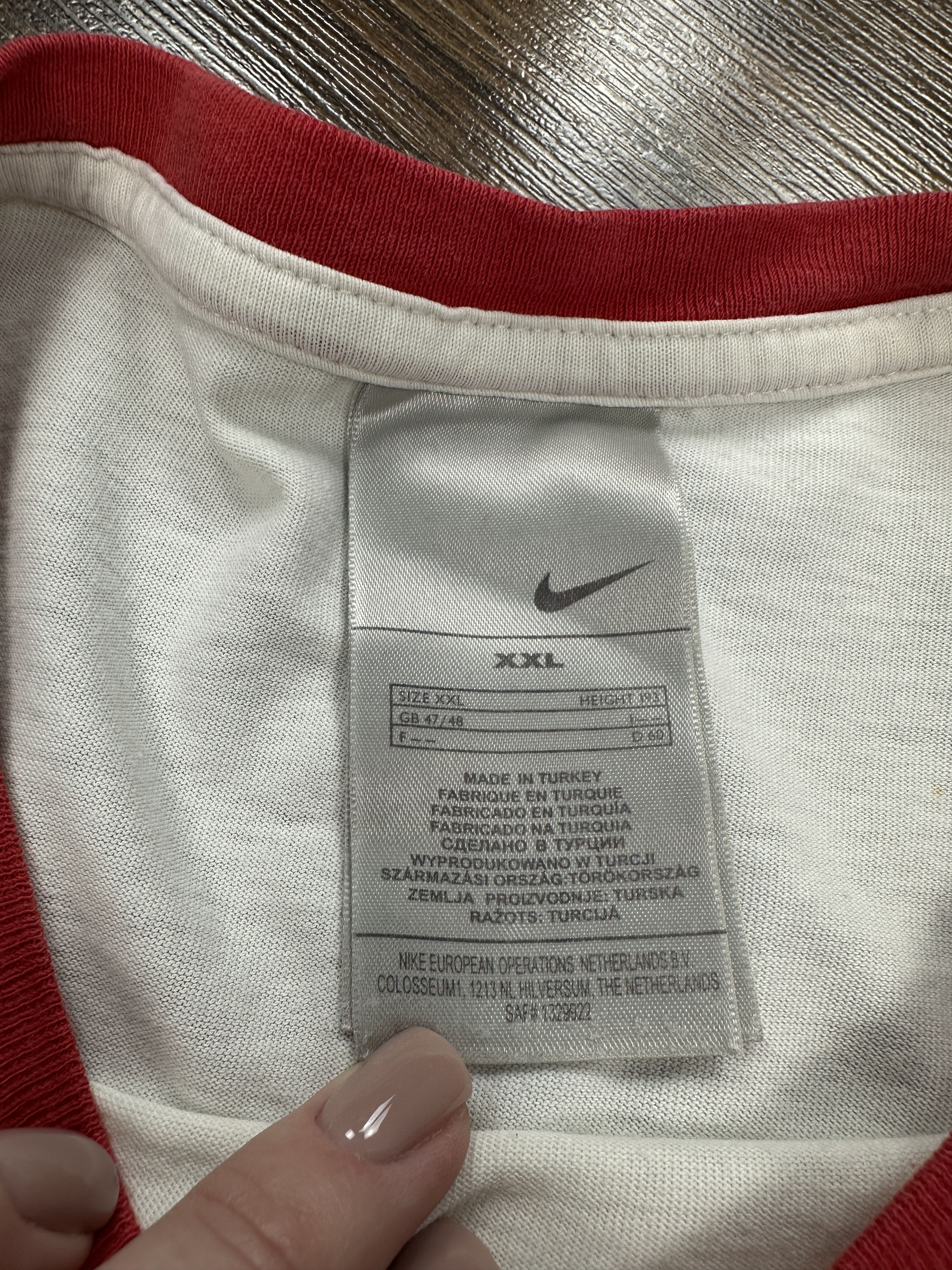 Nike × Vintage Nike Polska Vintage Mens T-Shirt Size US XXL / EU 58 / 5 - 4 Thumbnail