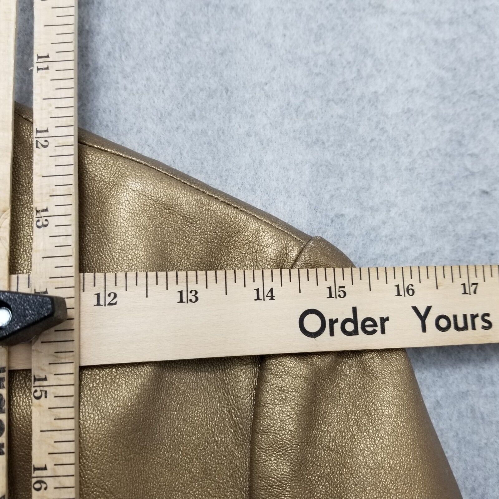 Other Rena Rowan Leather Jacket Womens 6 Long Sleeve Full Zip Size M / US 6-8 / IT 42-44 - 4 Thumbnail