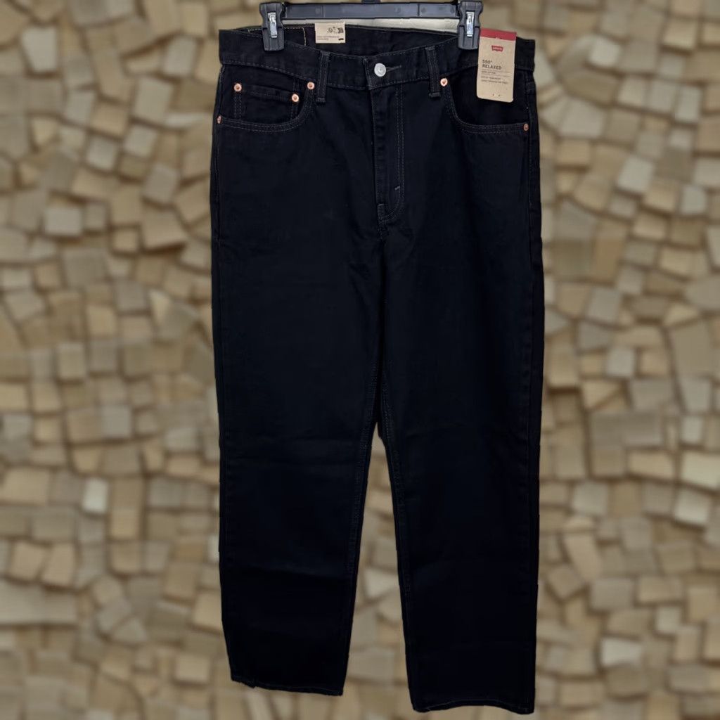 【超限定】Levi’s STUSSY CRISPY RINSE 568 JEAN Stussy x Levi's】Crispy Rinse 568 Jean Black 人気 ジーパン (STUSSY