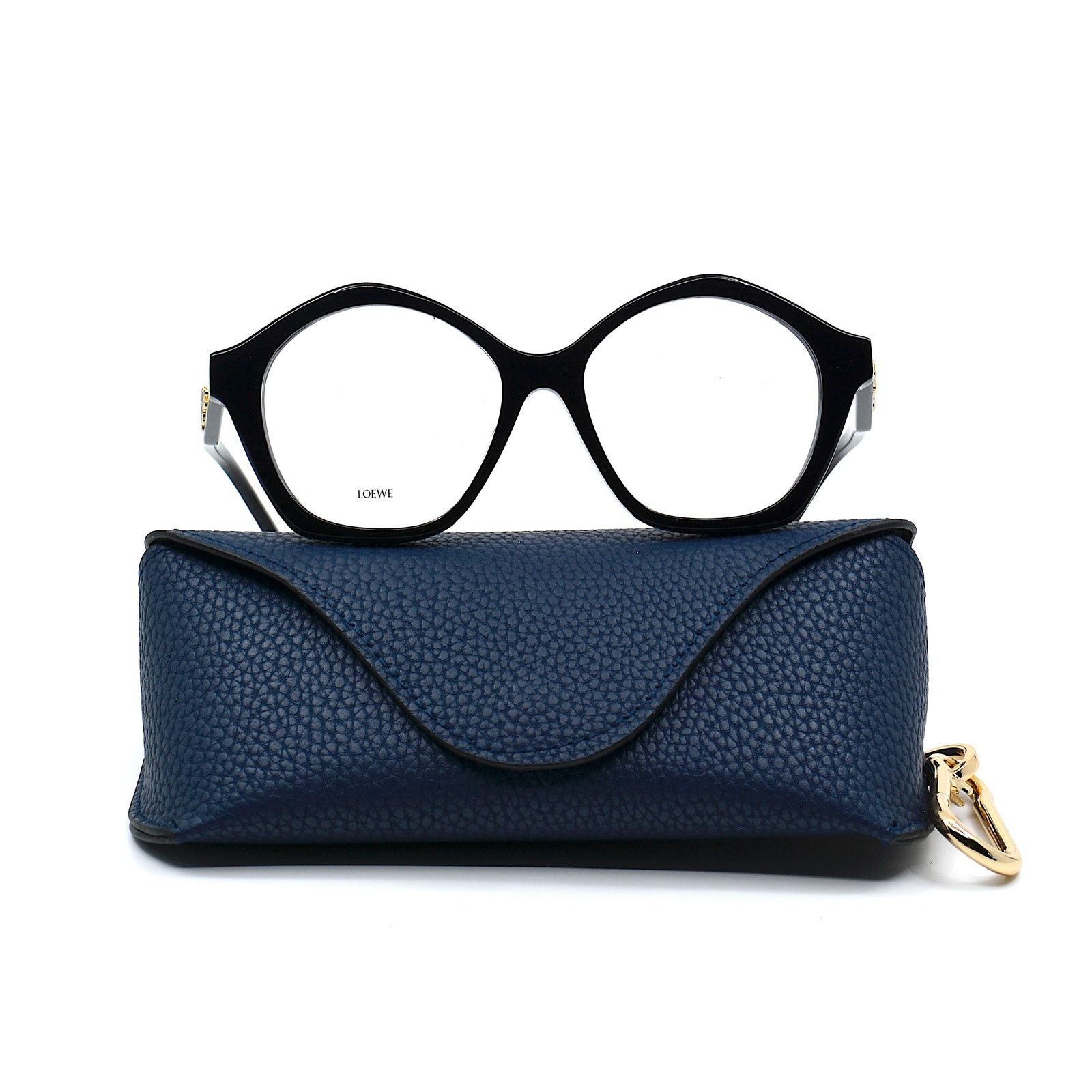 Loewe Brand New 100% Authentic LOEWE LW50053F 001 Black Eyeglasses Size ONE SIZE - 5 Thumbnail