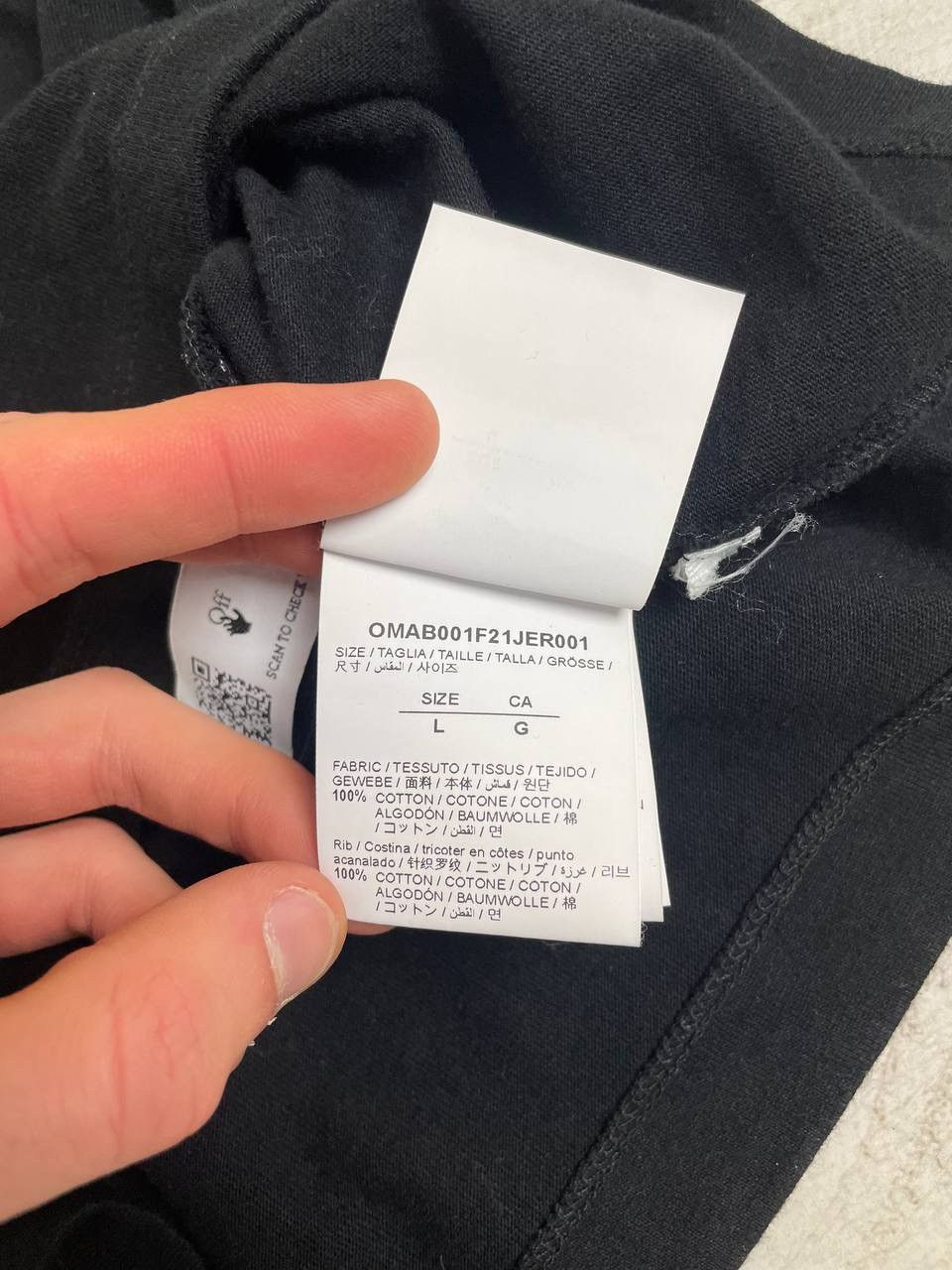 Off-White Off-White Degrade Arrows Long Sleeve T Shirt Size US L / EU 52-54 / 3 - 12 Thumbnail