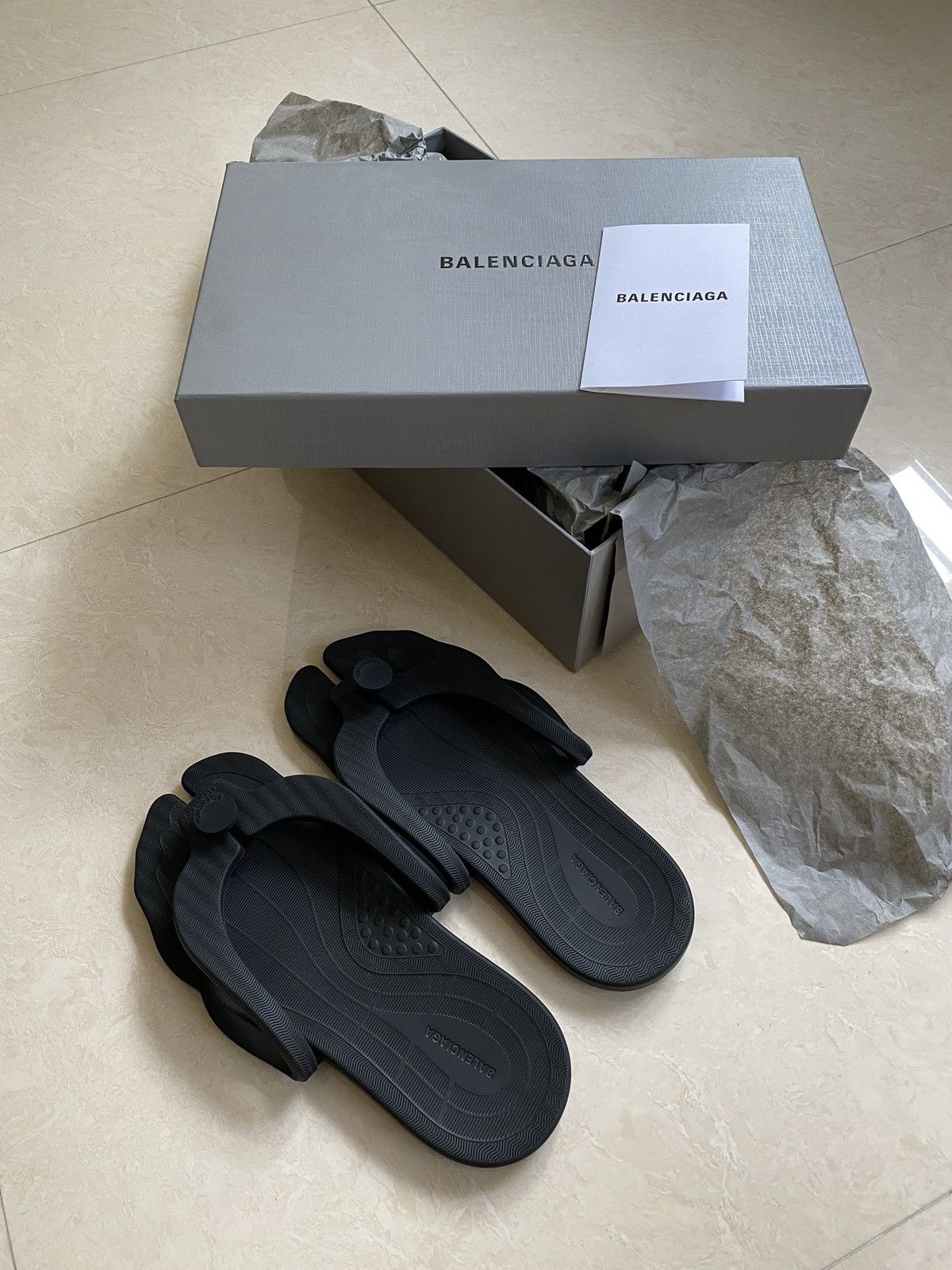 Balenciaga flops on sale