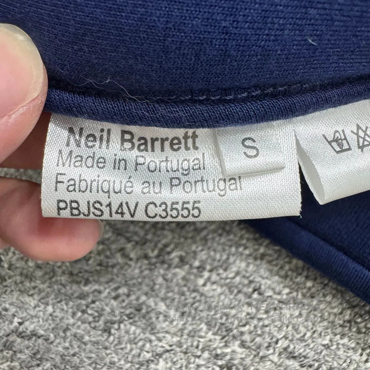 Neil Barrett Neil Barrett Color-Block Space Cotton Hoodie. Size US S / EU 44-46 / 1 - 3 Thumbnail