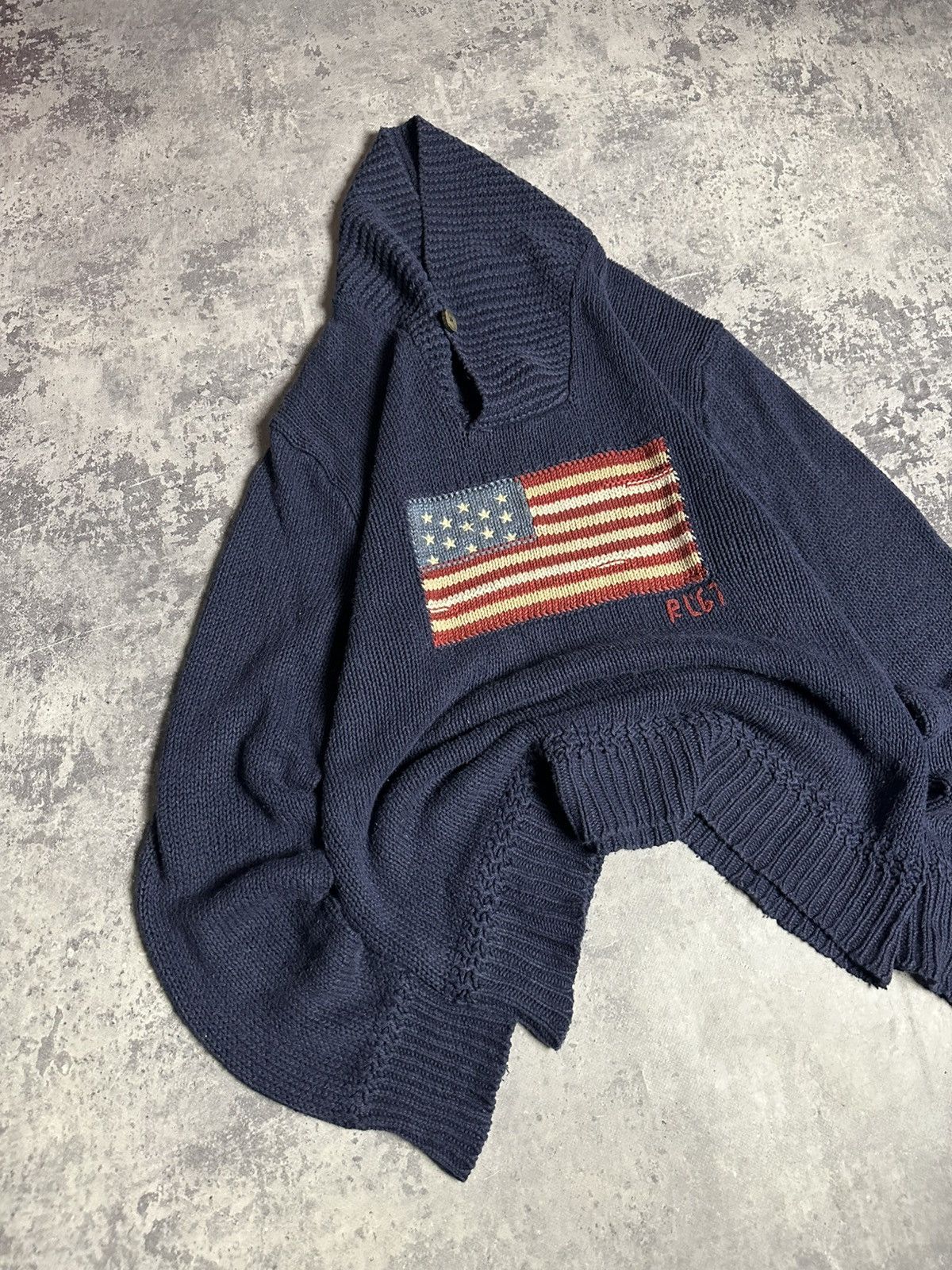 Polo Ralph Lauren Polo Ralph Lauren USA Flag Sweater Size US M / EU 48-50 / 2 - 3 Thumbnail
