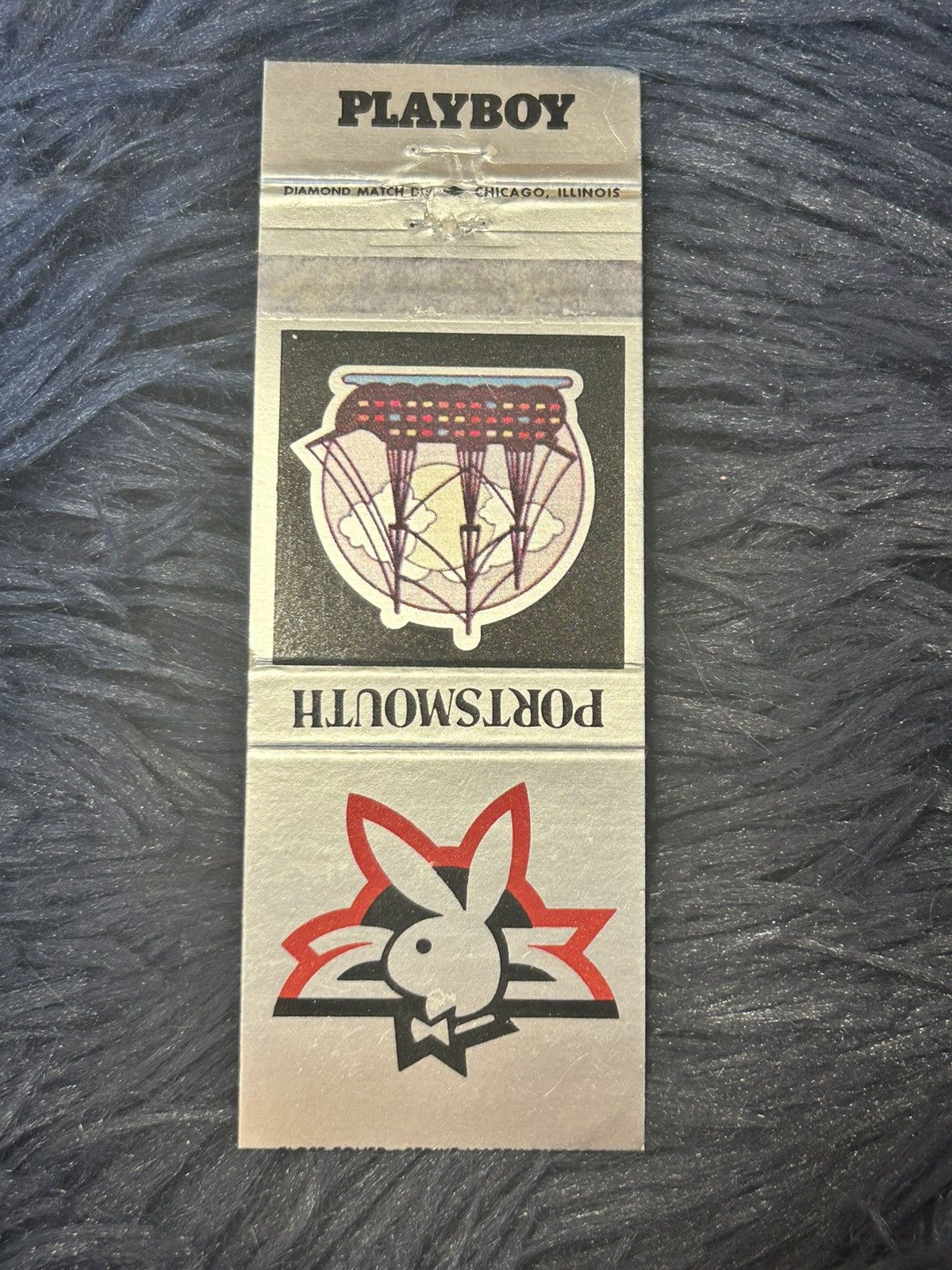 Handmade Handcrafted vintage 1978 matchbook playboy cameo necklace Size ONE SIZE - 4 Thumbnail