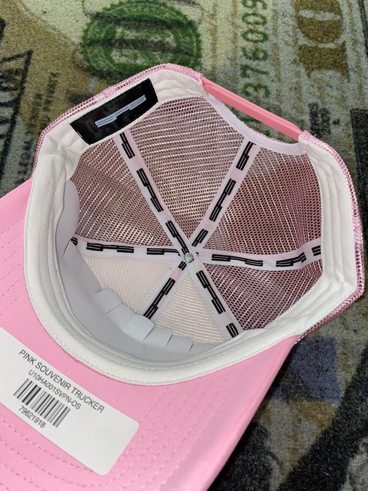 Sp5der SP5DER PINK SOUVENIR TRUCKER Size ONE SIZE - 3 Thumbnail