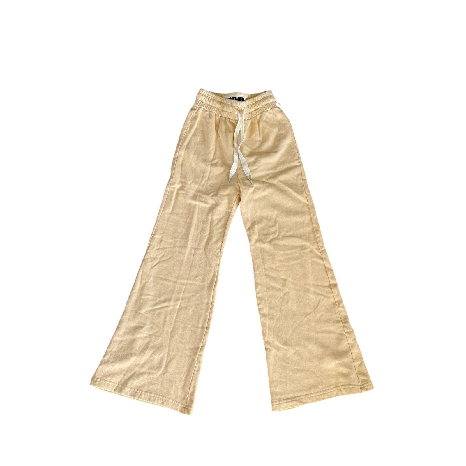 MOTHER NWT Mother The Knock Out Move It Wide Leg Cotton Sweatpants Size 26" / US 2 / IT 38 - 6 Thumbnail