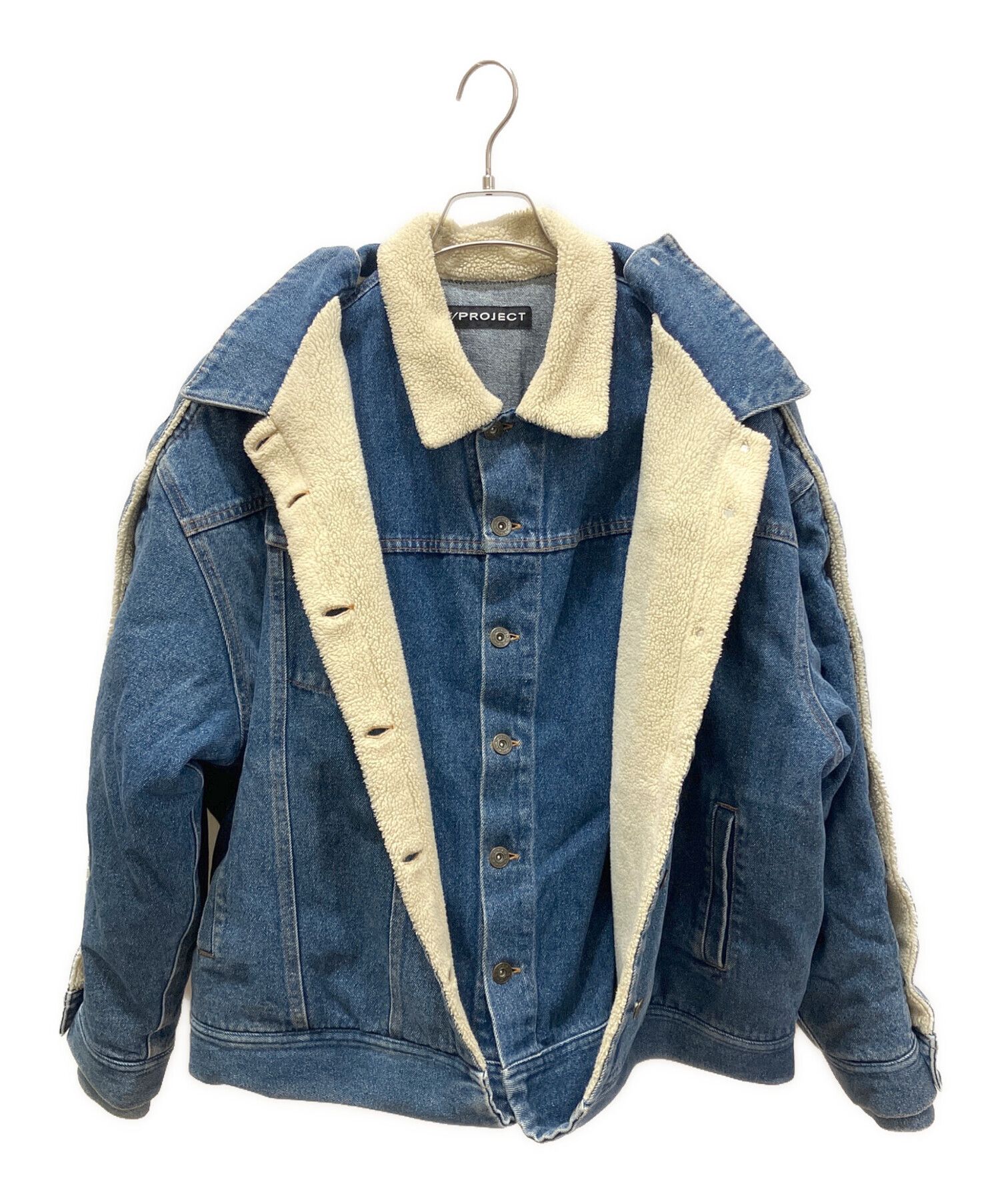 Y/Project Y/ PROJECT Button Closure Layered Denim Jacket S Size US S / EU 44-46 / 1 - 3 Thumbnail