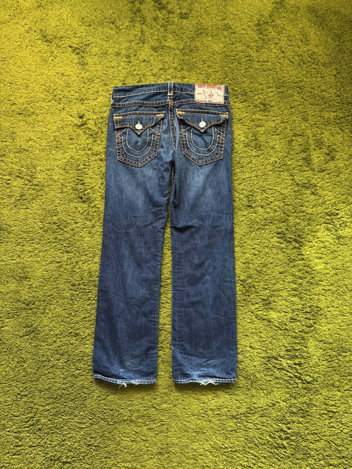 True Religion 🇺🇸 True Religion Y2K style made in USA wide leg jeans denim Size US 34 / EU 50 - 2 Thumbnail