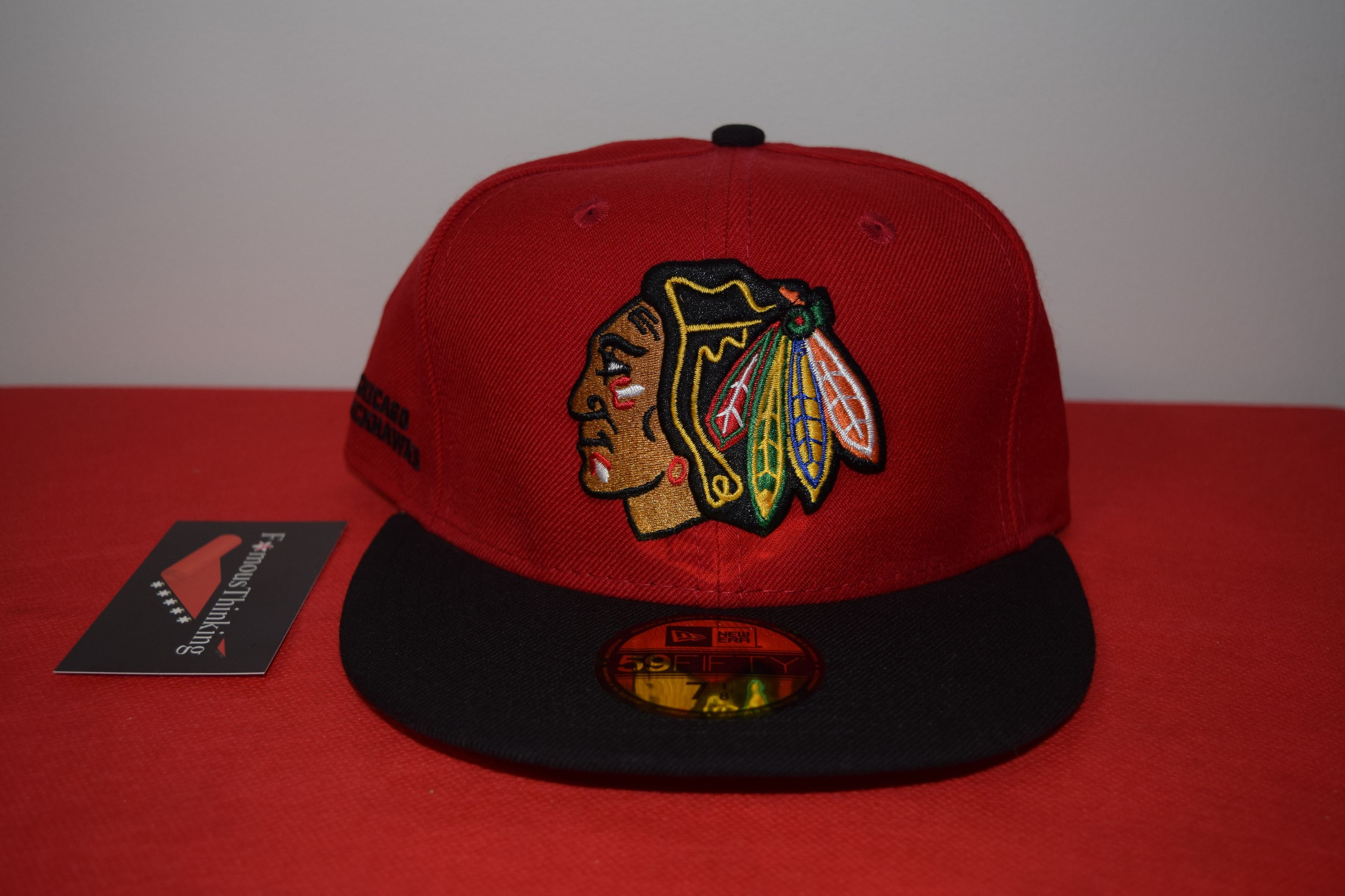 Chicago blackhawks fitted hats on sale