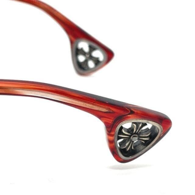 Chrome Hearts CHROME HEARTS SKY Red Plastic Frame Glasses Size ONE SIZE - 9 Thumbnail