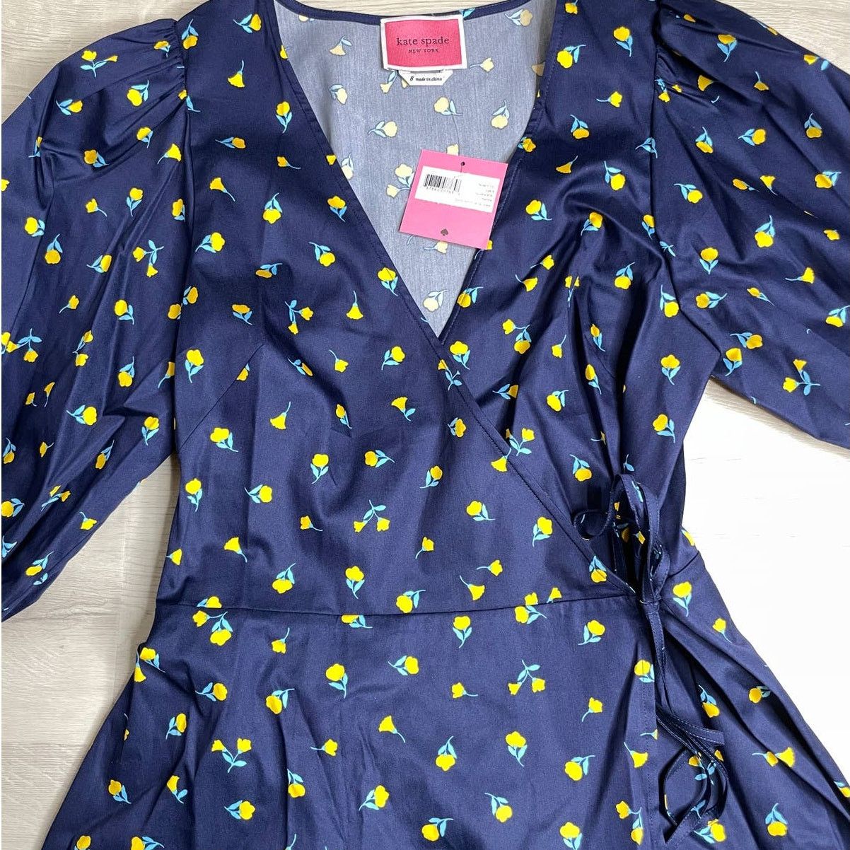 Kate Spade Kate Spade Dainty Bloom Wrap Dress Size 8 Size M / US 6-8 / IT 42-44 - 7 Thumbnail