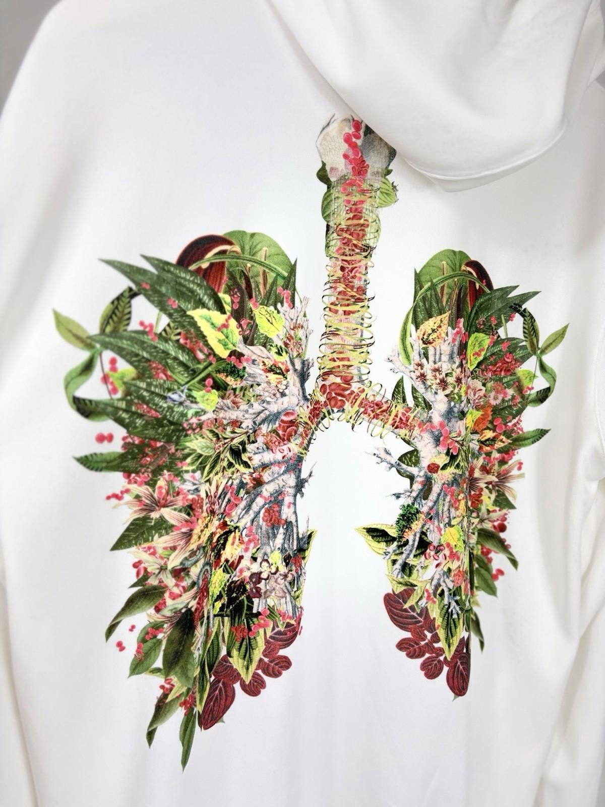 Comme des Garcons Comme Des Garcons Homme Plus SS22 Floral Lung Pullover Hood Size US XL / EU 56 / 4 - 3 Thumbnail
