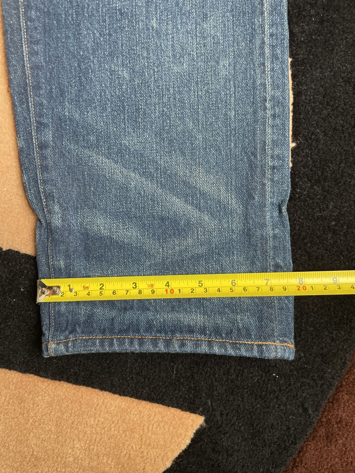 Evisu × Vintage EVISU Red suspenders daicock jeans size:30x34 Size US 30 / EU 46 - 12 Thumbnail