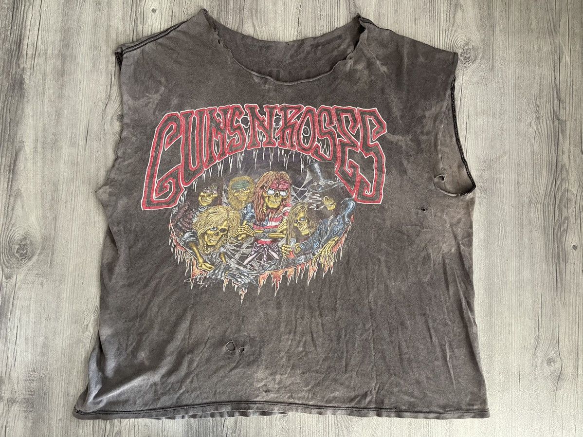 Brockum × Guns N' Roses × Vintage Vtg Gun N Roses Album Use Your Illusion Promo Tees Size US XL / EU 56 / 4 - 8 Thumbnail