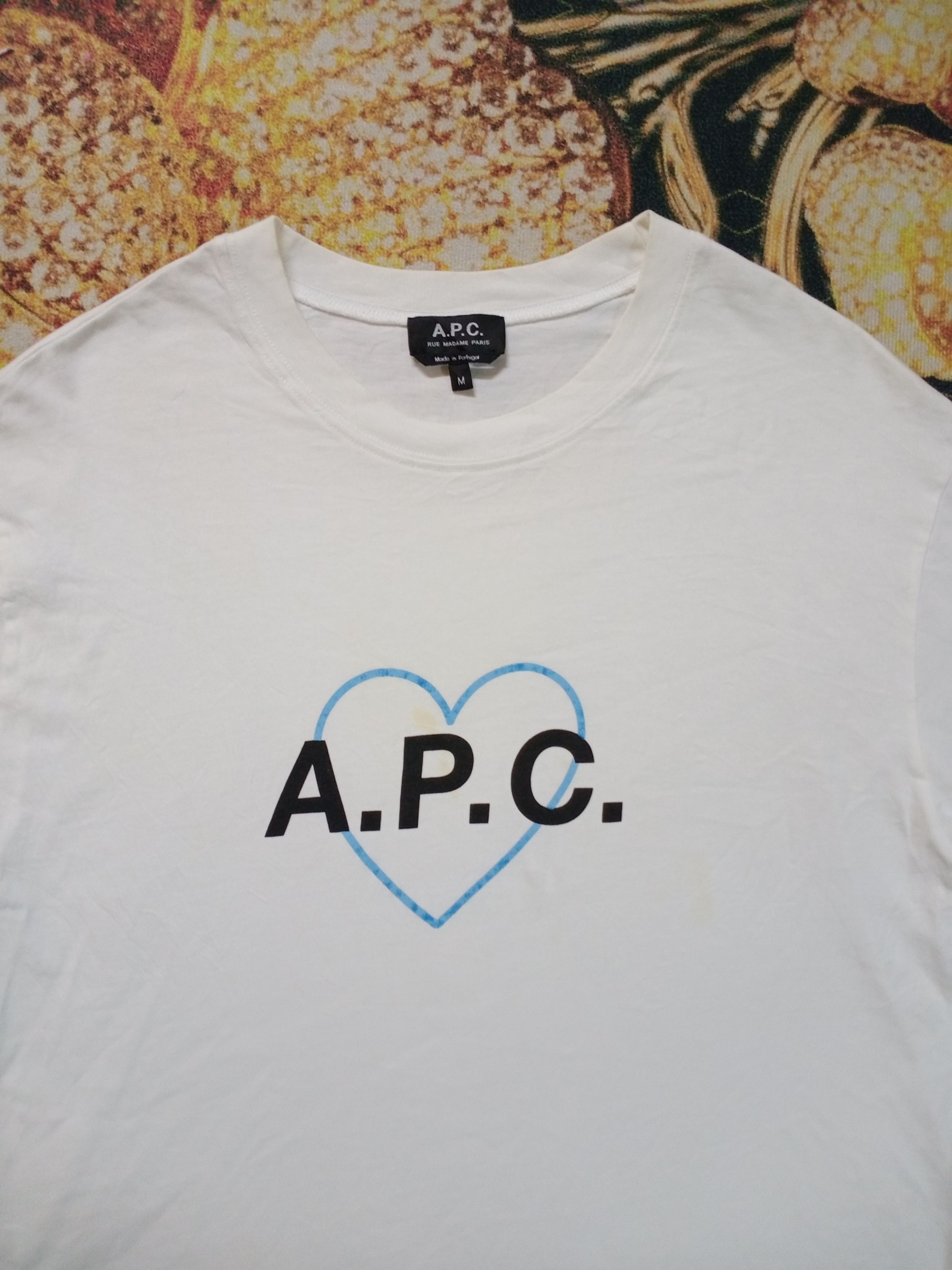 A.P.C. Rare A.P.C. Amore Tshirt Size US M / EU 48-50 / 2 - 2 Thumbnail