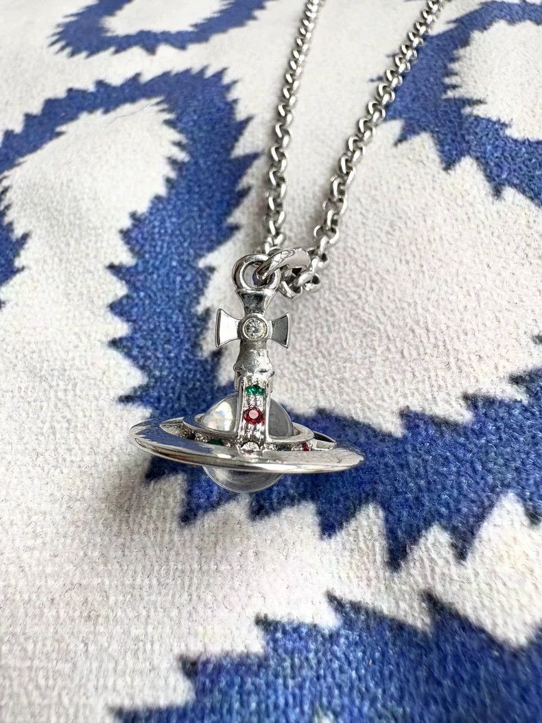 Vivienne Westwood Vivienne Westwood Vintage Cross Necklace - dmc Size ONE SIZE - 1 Thumbnail