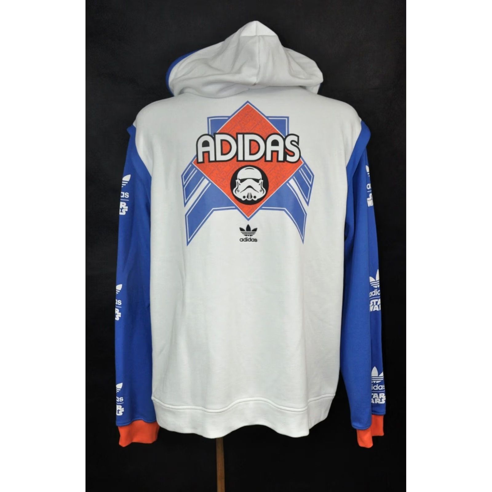 Adidas ADIDAS x STAR WARS Stormtrooper Hoodie Jacket Men XL Sweatshirt Pullover Vintage No Size US XL / EU 56 / 4 - 2 Thumbnail