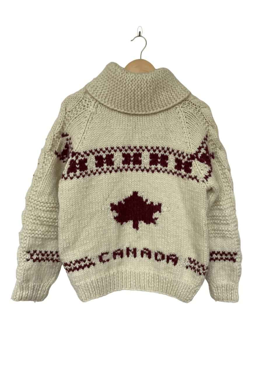 Coogi Winter Kanata Canada Pure Virgin Wool Knit Zip Up Sweater Size US L / EU 52-54 / 3 - 2 Thumbnail