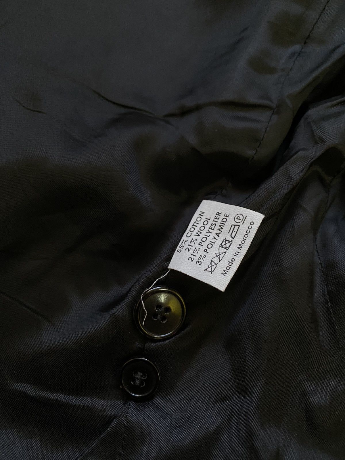 Dries Van Noten Dries Van Noten Black Geometric Print Blazer Size 36 Size XS / US 0-2 / IT 36-38 - 9 Thumbnail