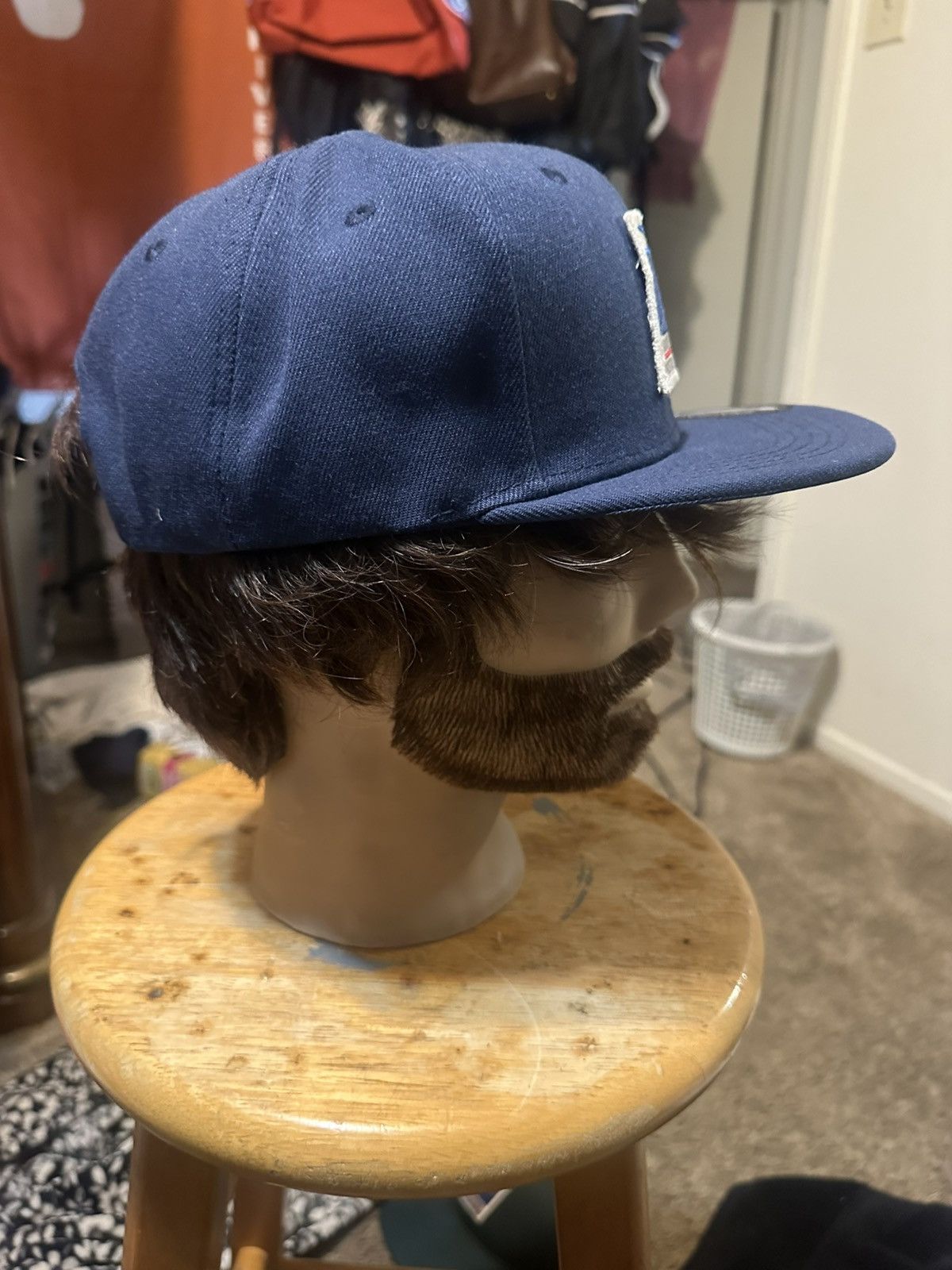 Anti Social Social Club × Vintage Vintage USPS Mailman “triple navy” hat 90s Size ONE SIZE - 3 Thumbnail