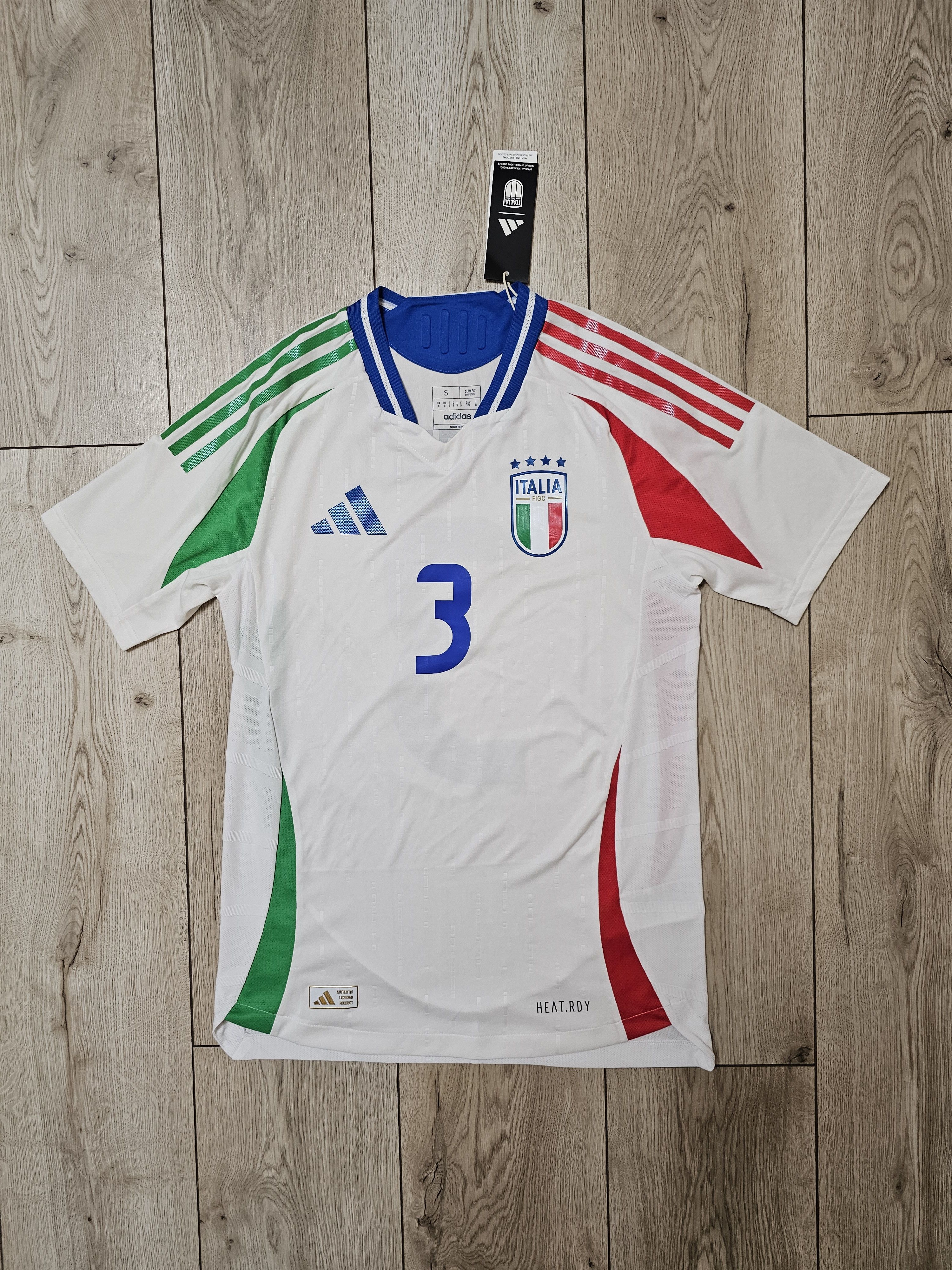 Adidas ITALY 2024 AWAY PLAYER VERSION FOOTBALL ITALIA SOCCER JERSEY Size US S / EU 44-46 / 1 - 1 Thumbnail