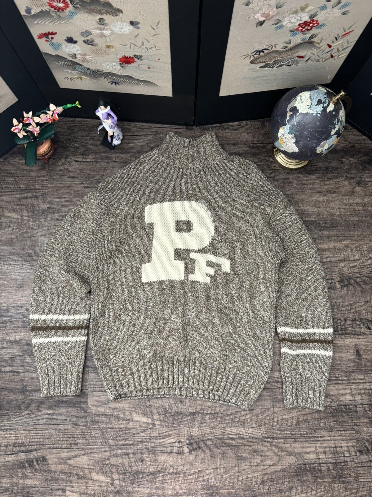 Phat Farm 90s-Y2k Phat Farm Knit Logo Sweater XL Size US XL / EU 56 / 4 - 1 Thumbnail