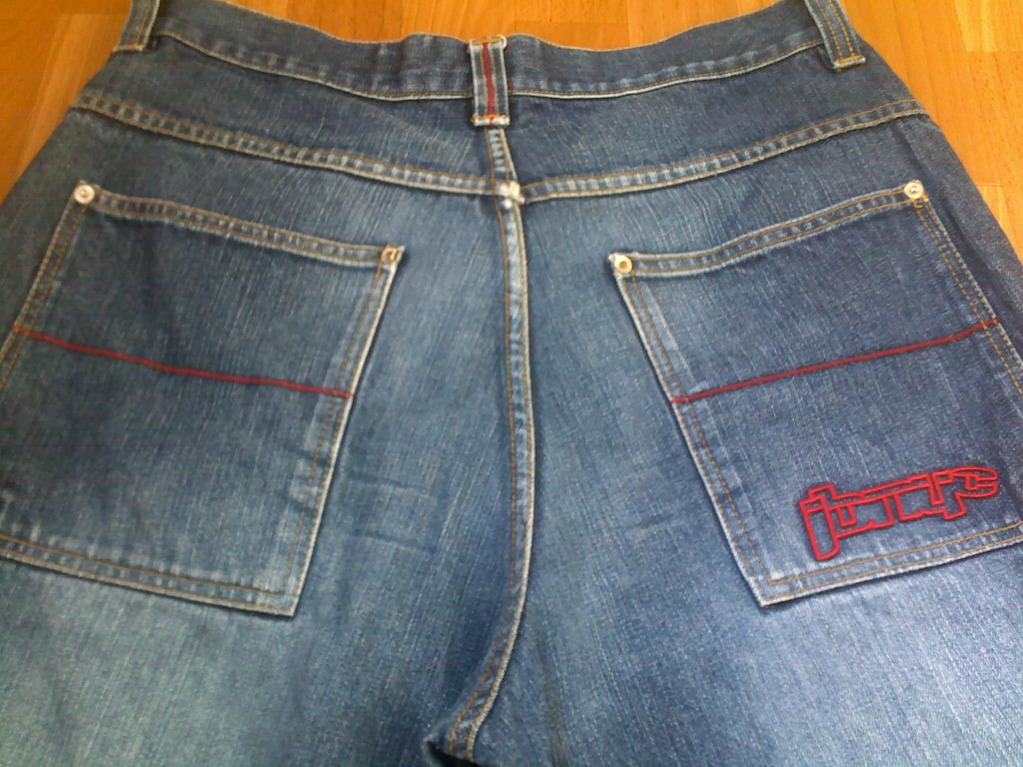 Wu-Tang Clan JOHNNY BLAZE jeans shorts, Wu Wear, Wu Tang Clan vintage, 34 Size US 34 / EU 50 - 2 Thumbnail