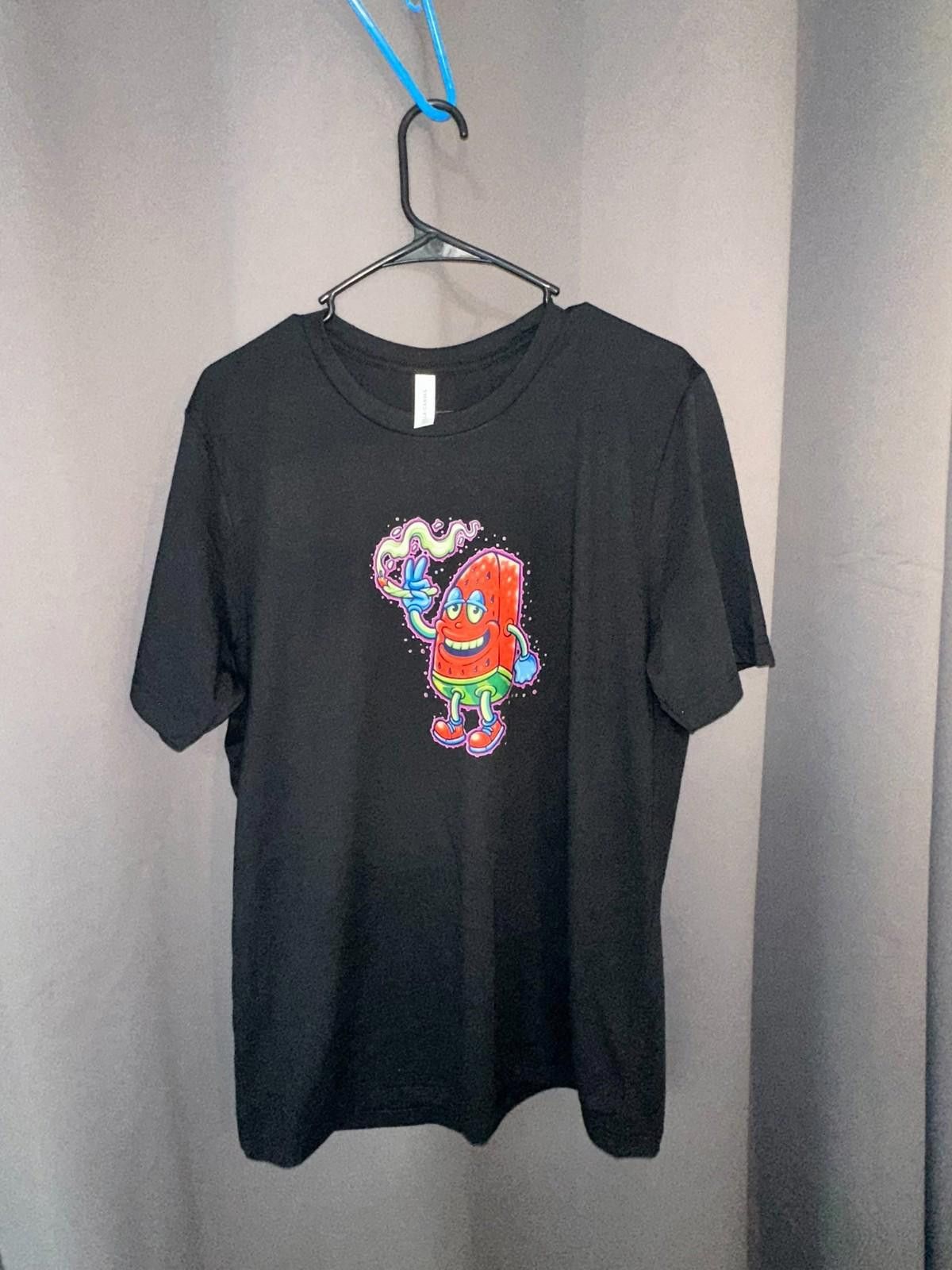 The Unbranded Brand Cartoon Pipe Drip, Psychedelic Vibes Custom DTF Print -LG Size US L / EU 52-54 / 3 - 1 Thumbnail