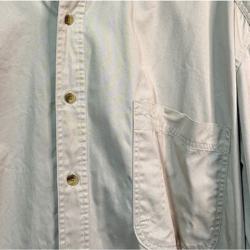 Structure Size L | STRUCTURE Men's Khaki Tan Heavy Weight Cotton Shirt Size US L / EU 52-54 / 3 - 5 Thumbnail