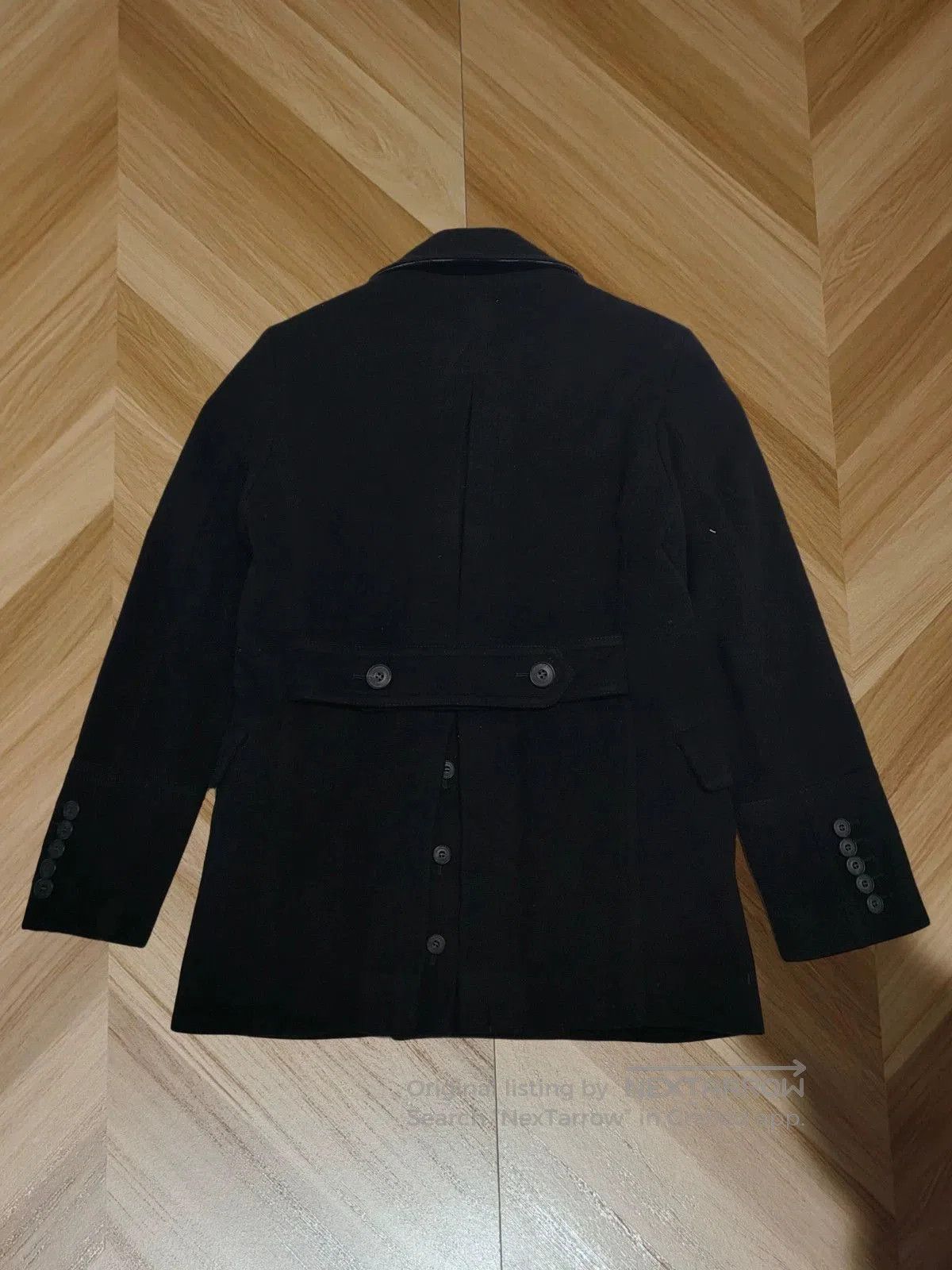 Burberry burberry wool double-breasted overcoat. Size US M / EU 48-50 / 2 - 2 Thumbnail